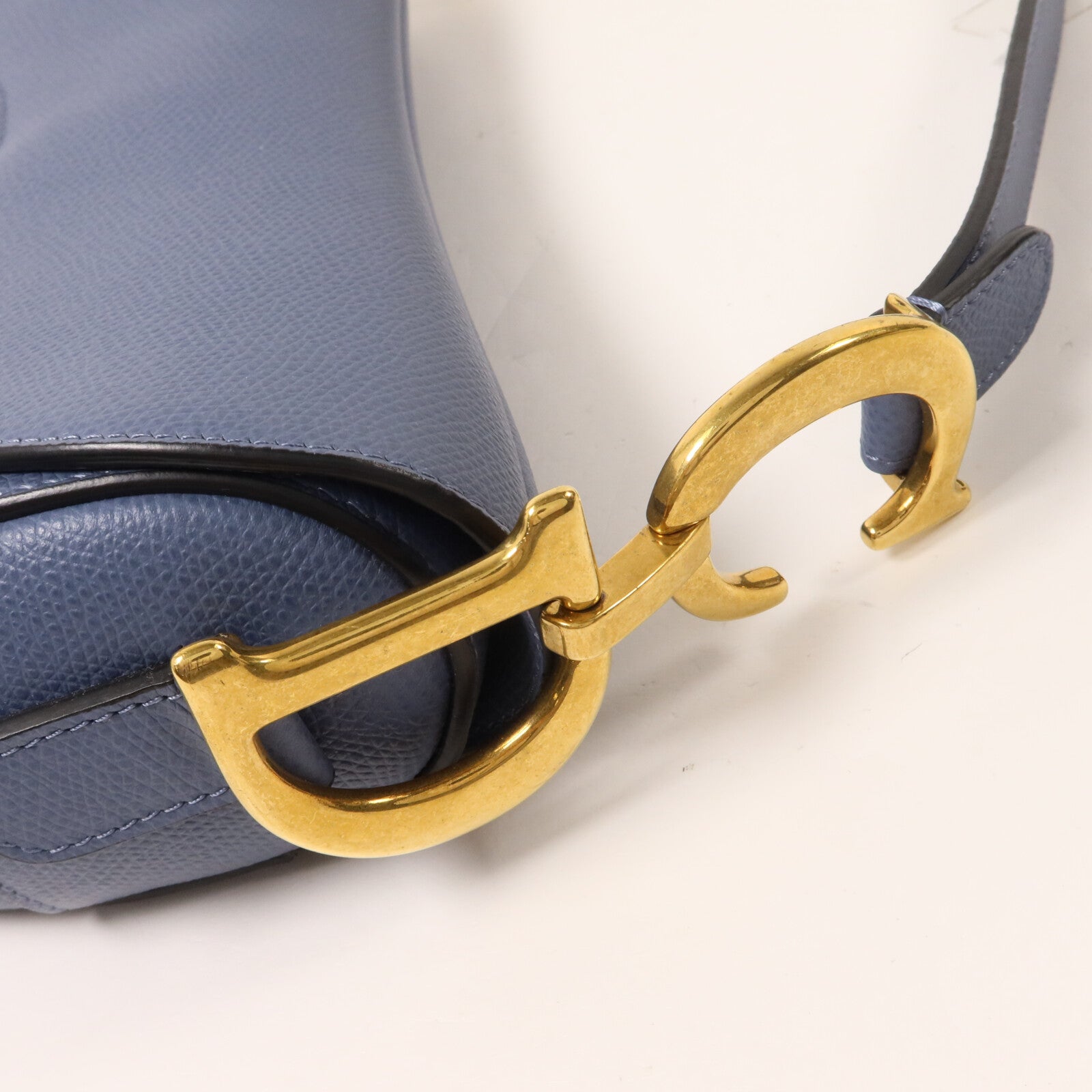 Dior 牛皮皮革Saddle Bag肩背袋
