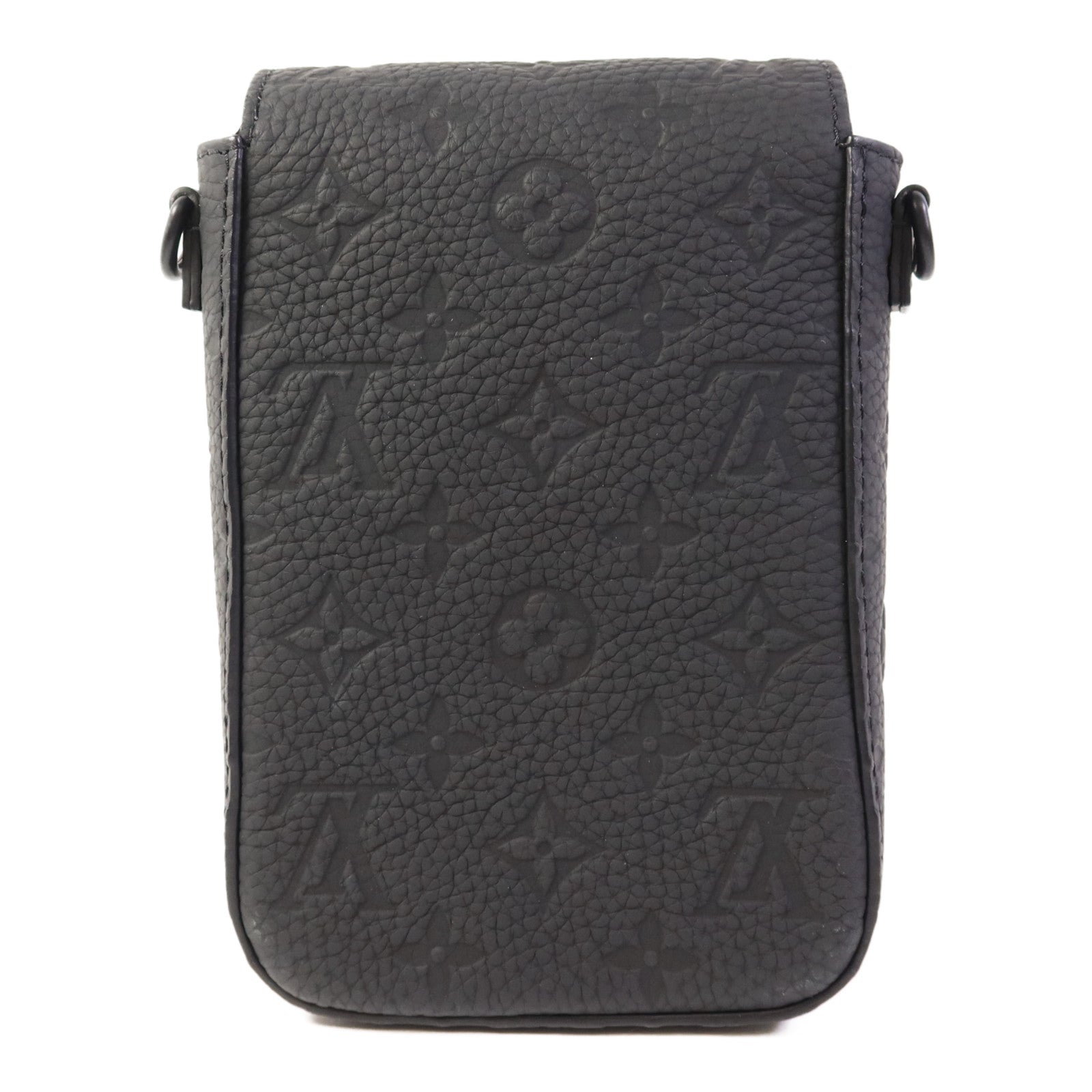 LOUIS VUITTON Monogram Taurillon S-Lock Vertical Wearable肩背袋