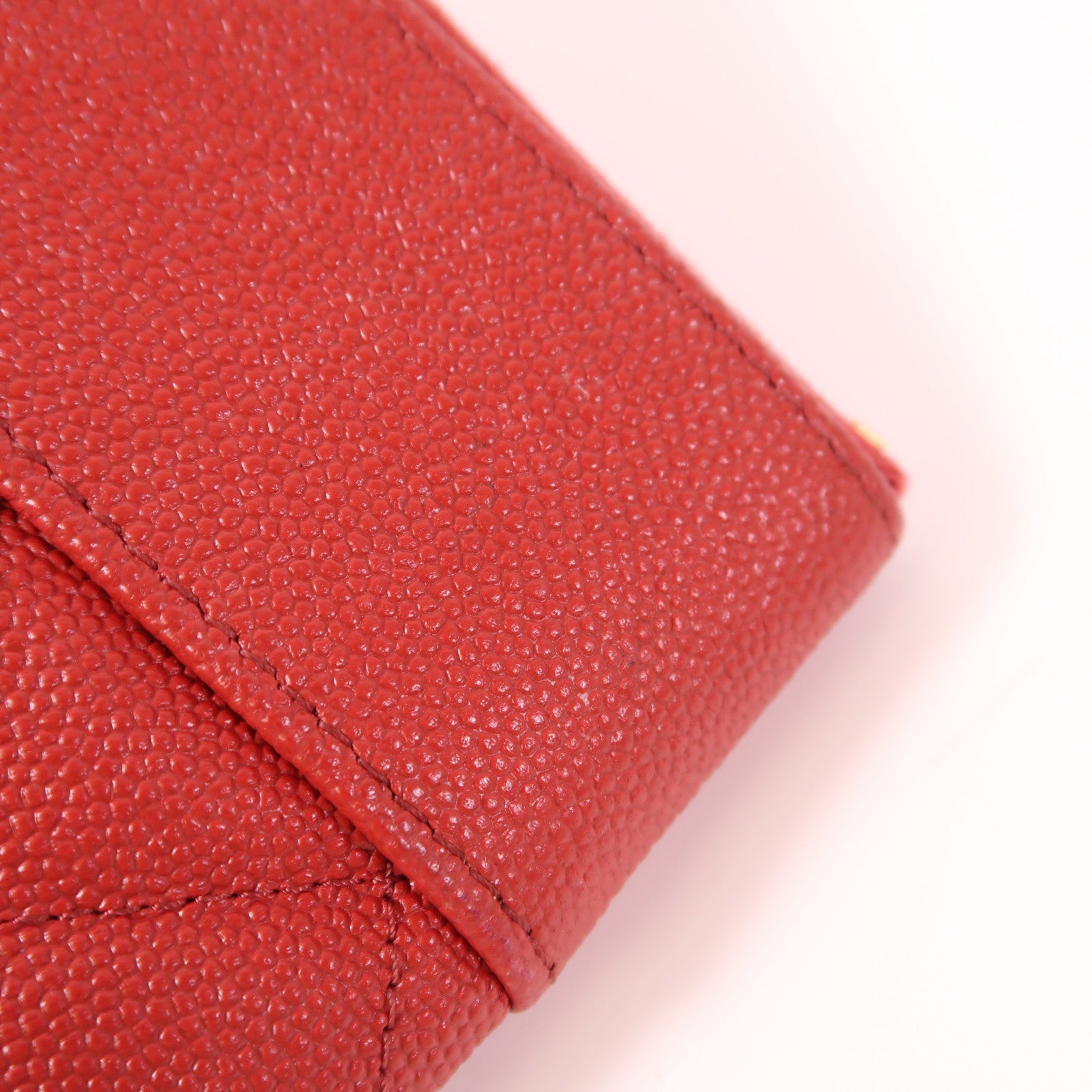 CHANEL 牛皮皮革Clutch金扣手拿包