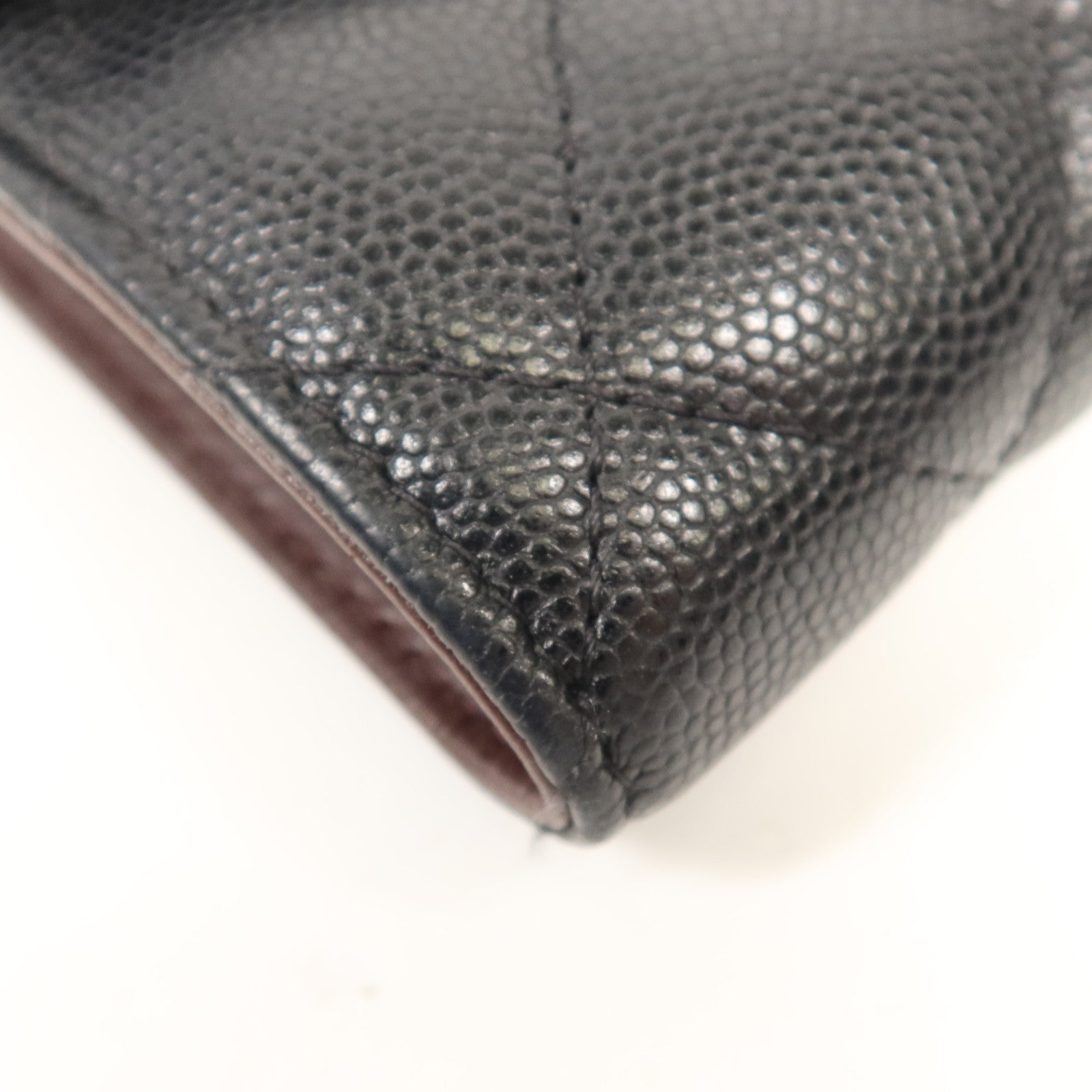 CHANEL 牛皮皮革Wallet金扣錢包