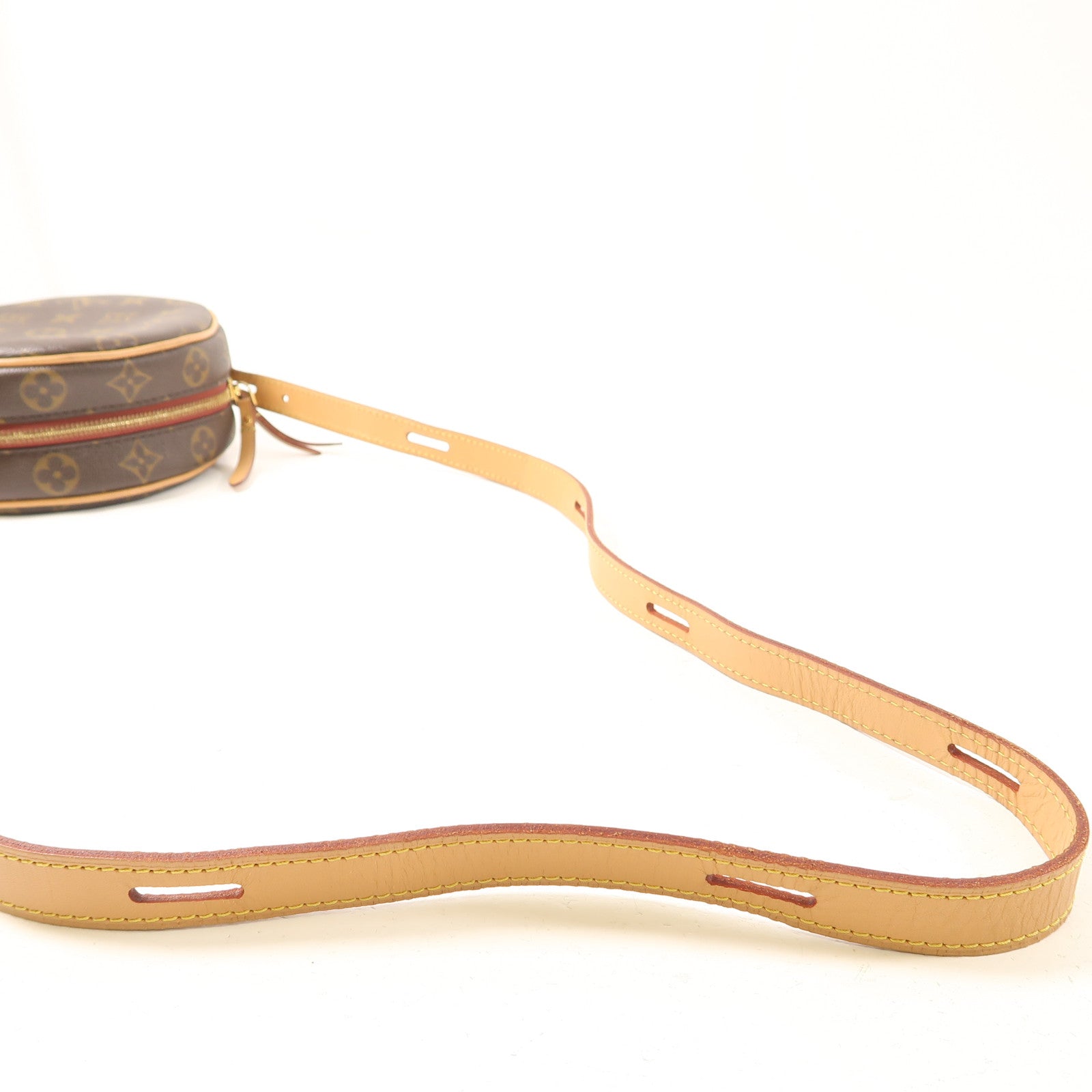 LOUIS VUITTON 【激減優惠】Monogram Boite Chapeau Souple MM金扣肩背袋啡色
