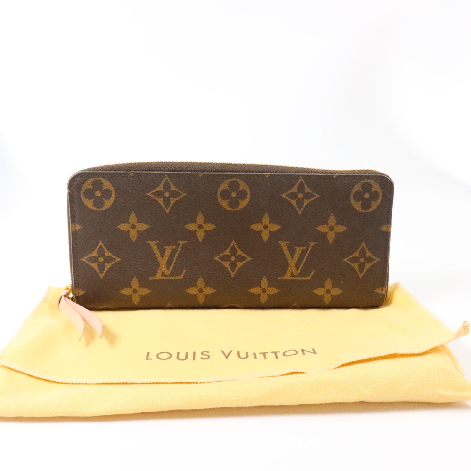LOUIS VUITTON Monogram Clemence Wallet金扣長錢包