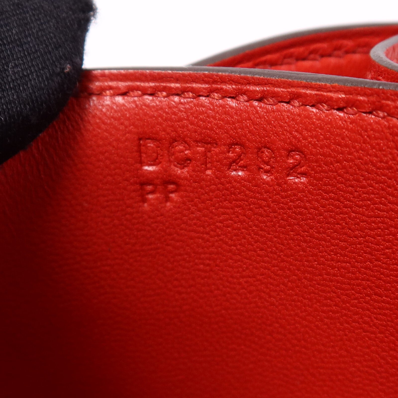 HERMES Epsom皮革Constance 24肩背袋銀扣Rouge De Coeur/Mauve