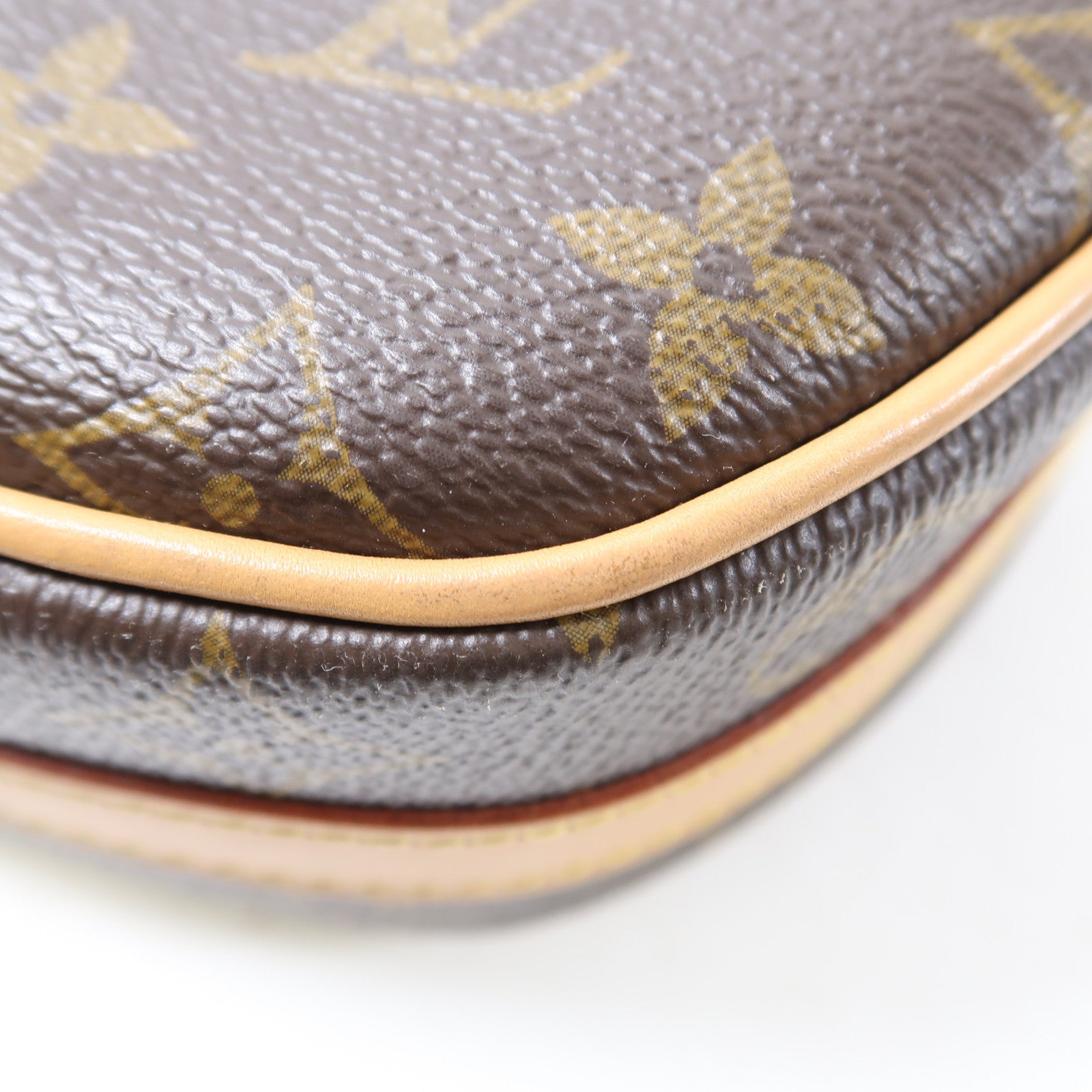 LOUIS VUITTON 【激減優惠】Monogram Boite Chapeau Souple MM金扣肩背袋啡色