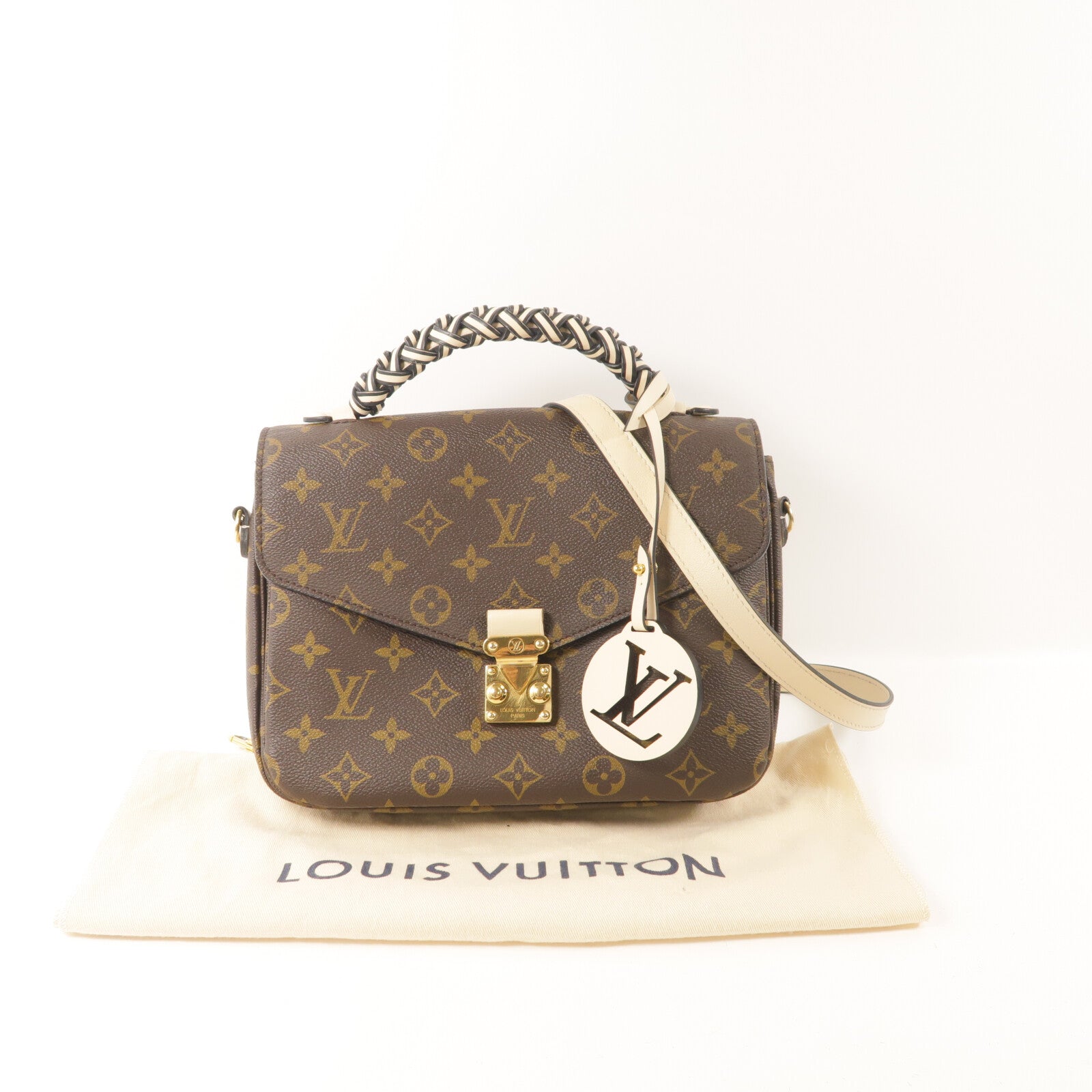 LOUIS VUITTON Monogram Pochette Metis手挽肩背兩用