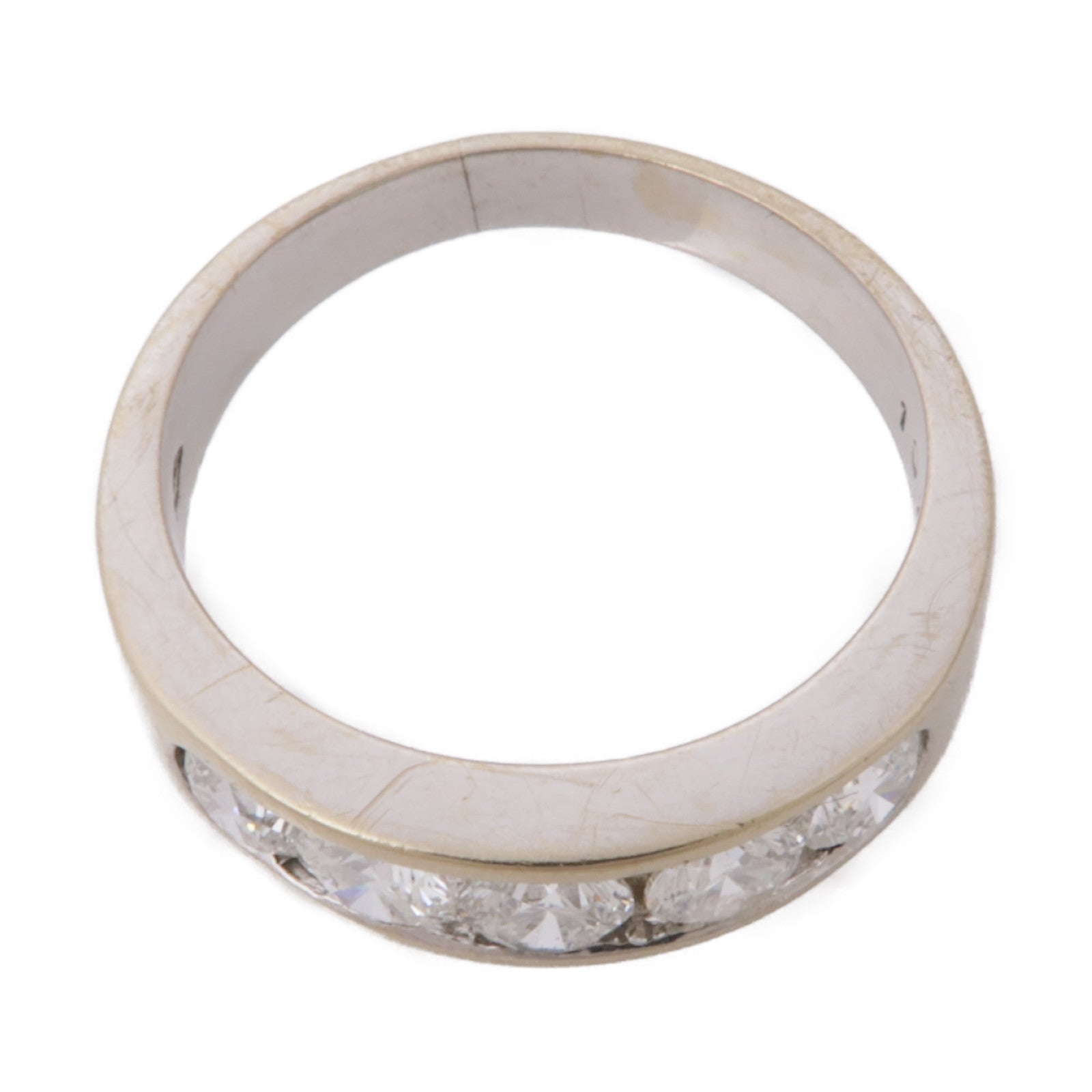 JEWELRY 18K白金Diamond Ring鑽石戒指US#7.25