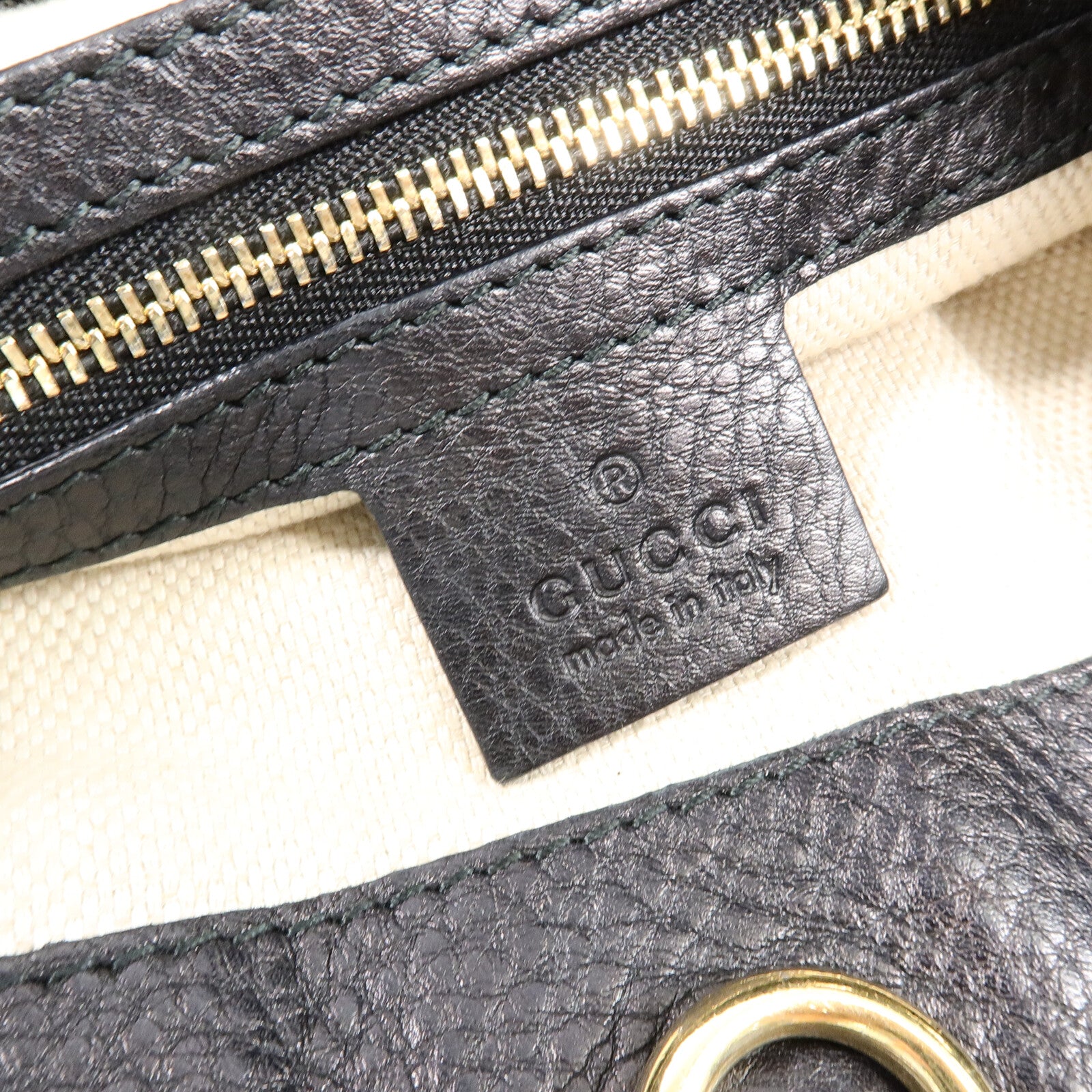 GUCCI 牛皮皮革Chain Shoulder Bag鏈帶肩背袋