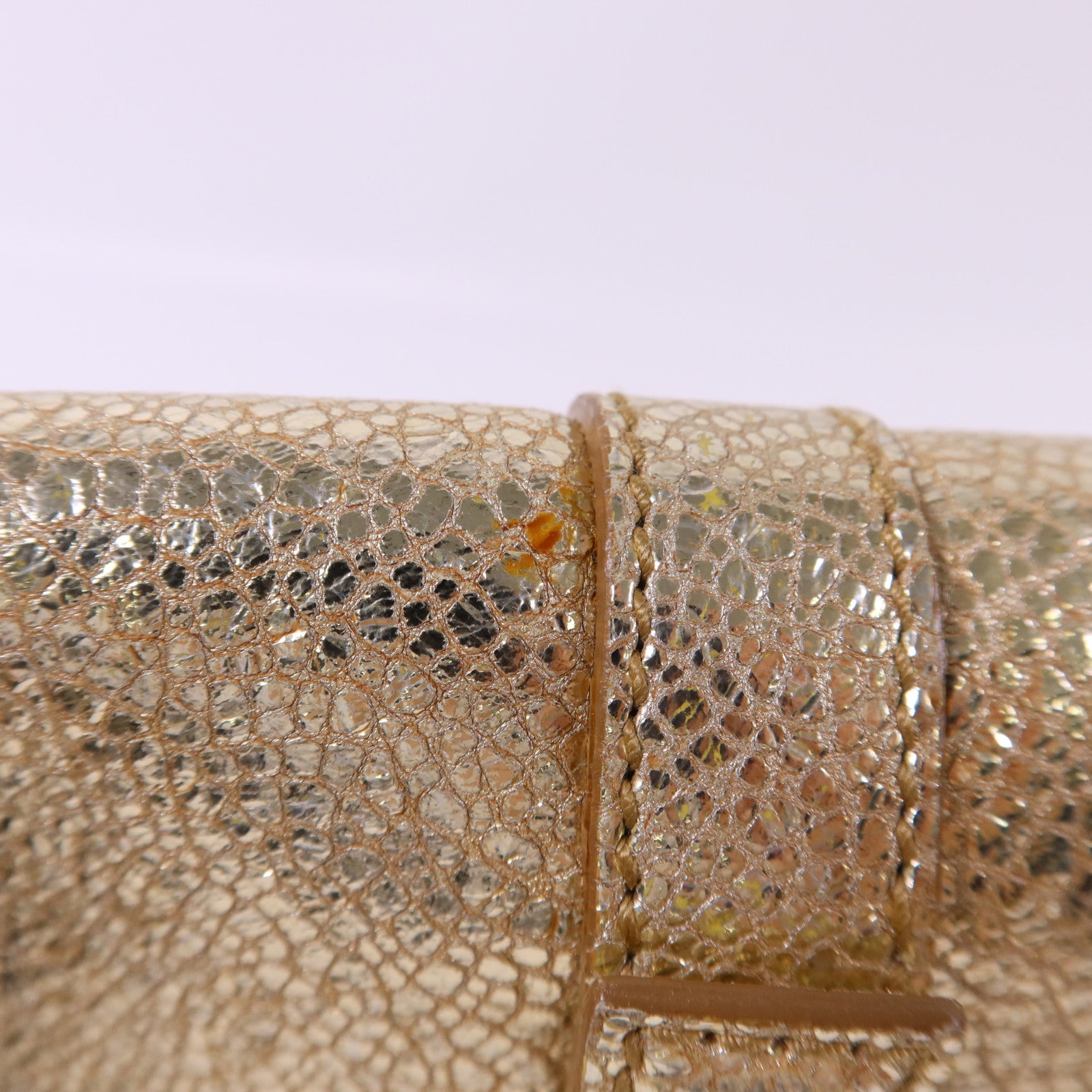 YVES SAINT LAURENT 牛皮皮革Chain Shoulder Bag金扣鏈帶肩背袋