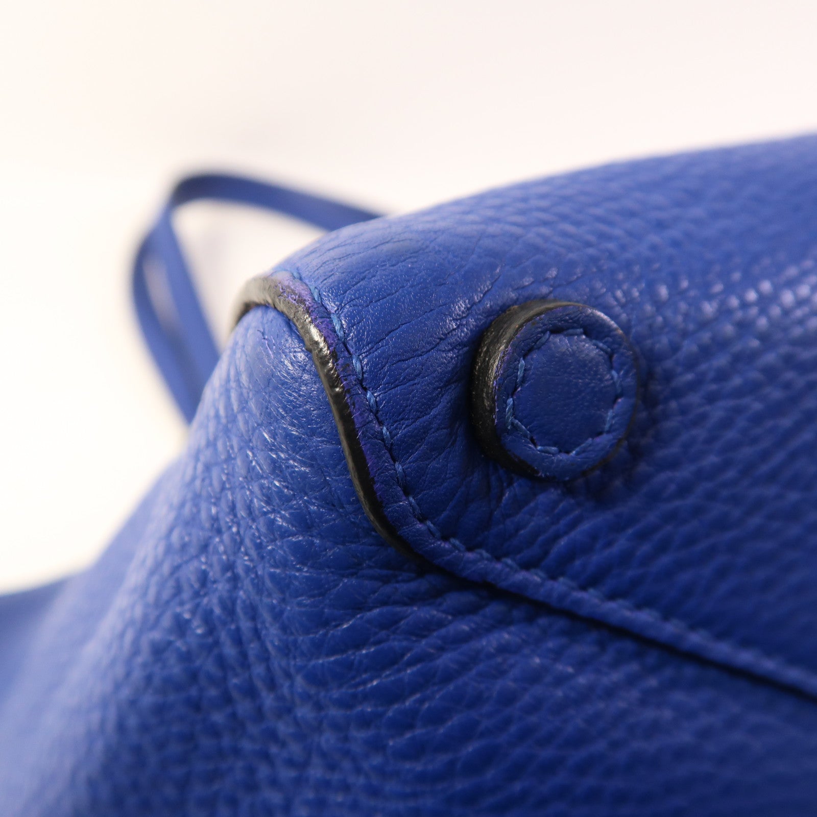 PRADA 牛皮皮革Tote Bag金扣肩背袋