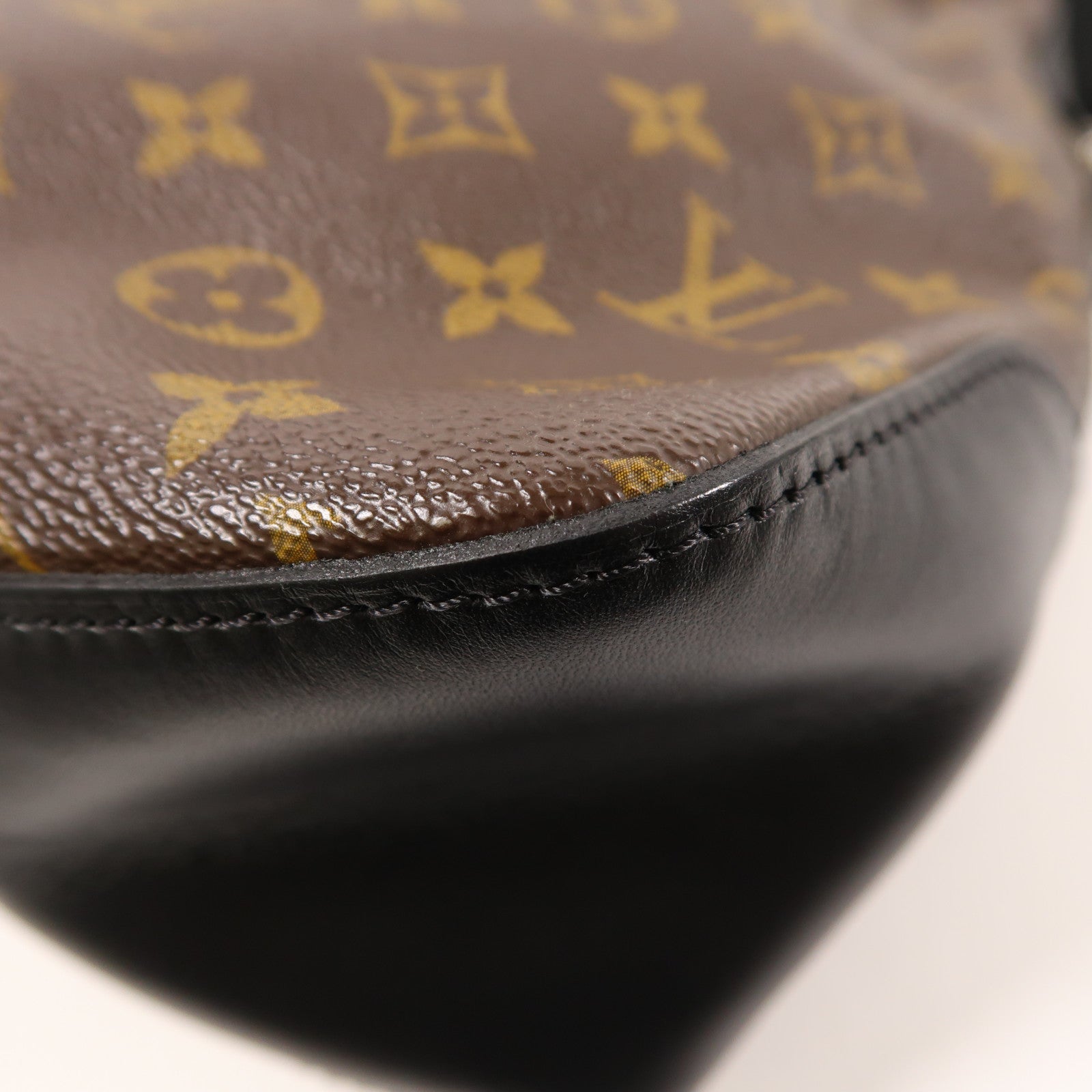LOUIS VUITTON Monogram Macassar Torres銀扣肩背袋