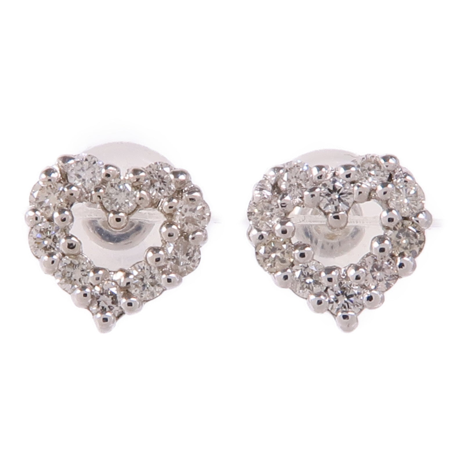 JEWELRY 18K白金Diamond Earrings鑽石耳環