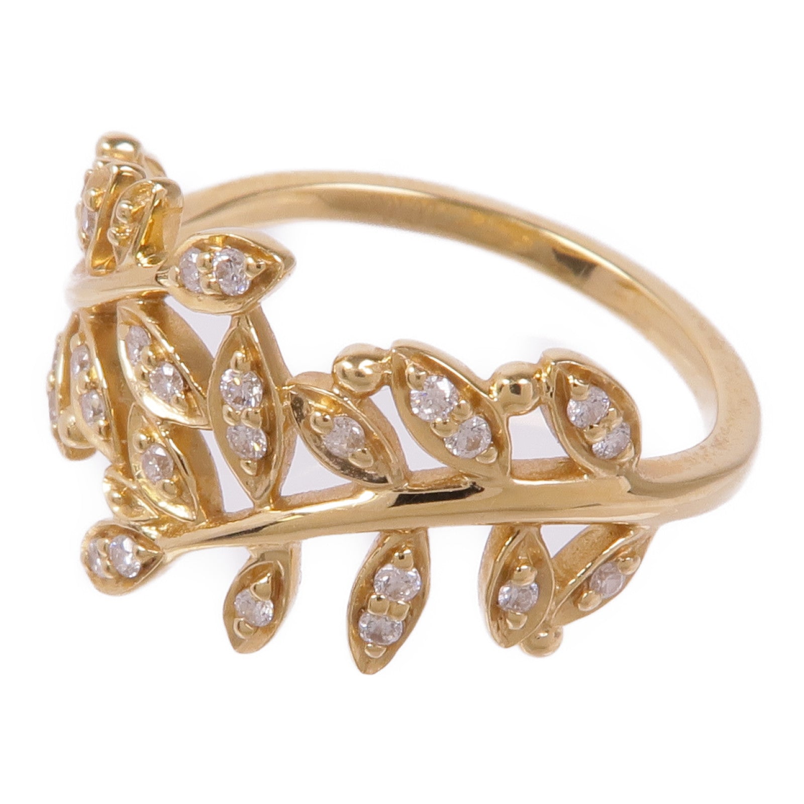 JEWELRY Diamond Ring 18K Yellow Gold US#6.5