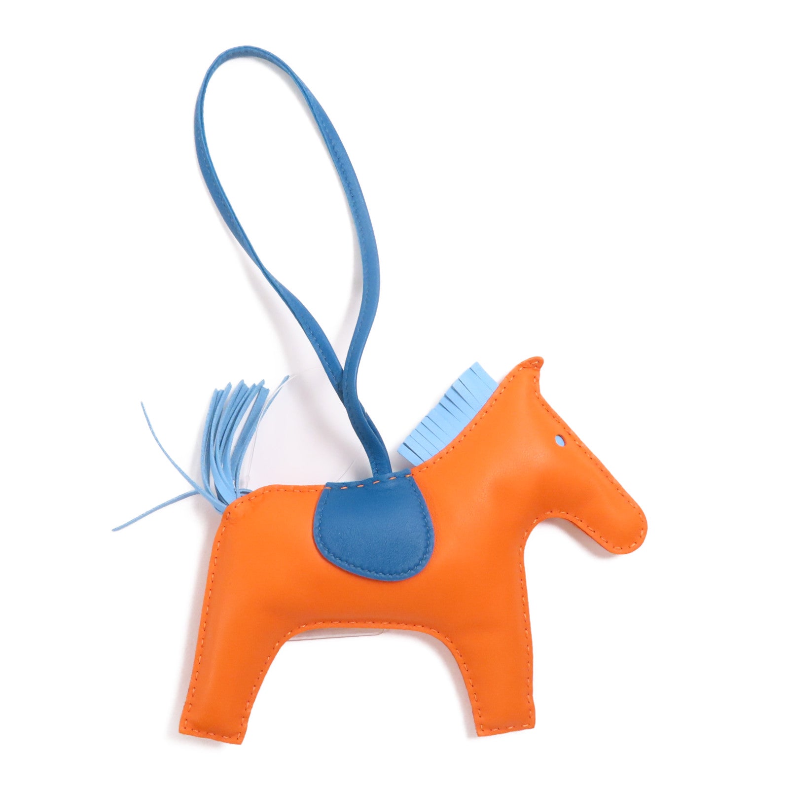 HERMES Milo皮革Rodeo MM掛飾