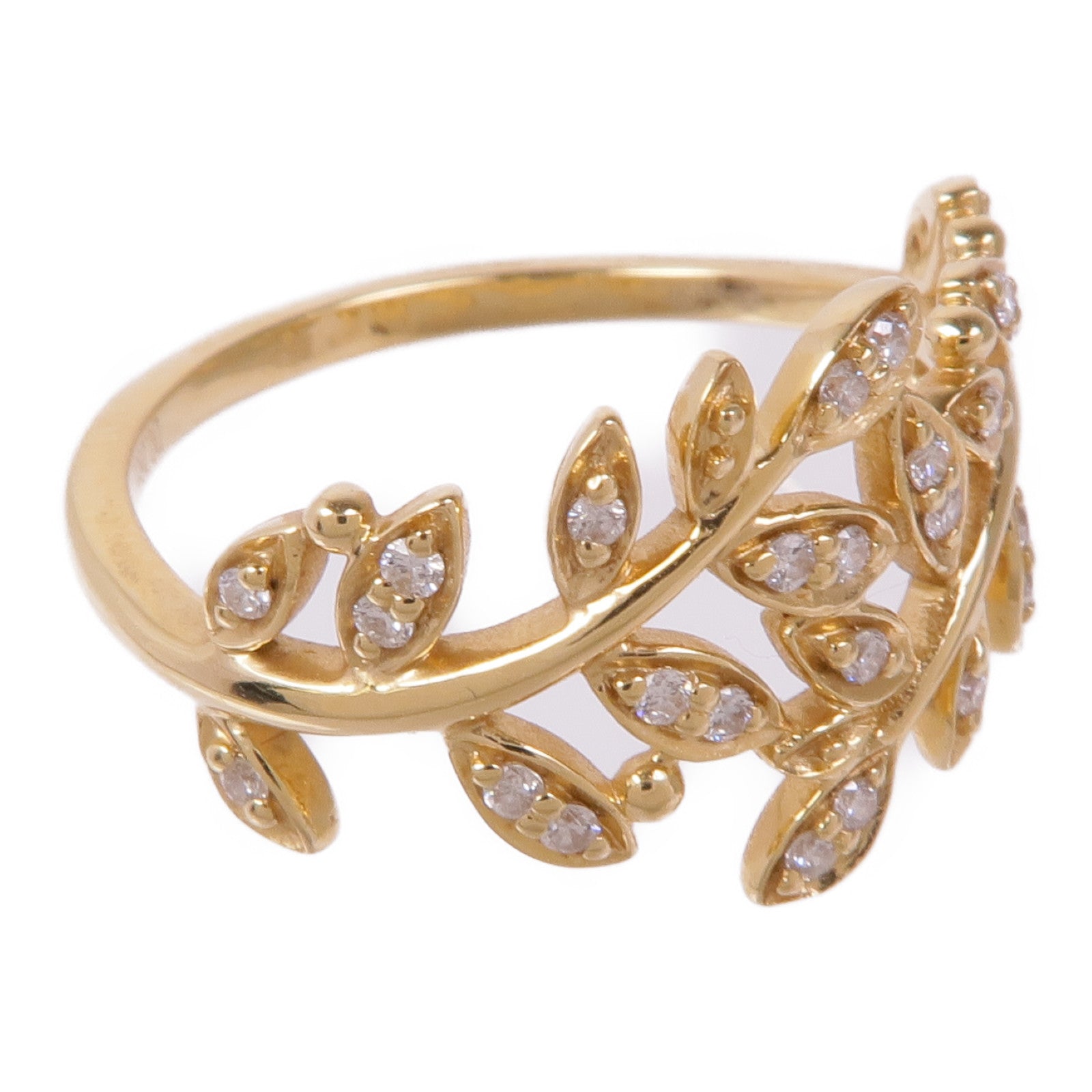 JEWELRY Diamond Ring 18K Yellow Gold US#6.5