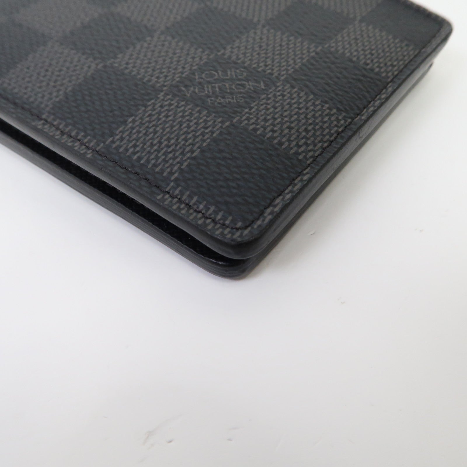 LOUIS VUITTON Damier Graphite Multiple Wallet錢包黑色