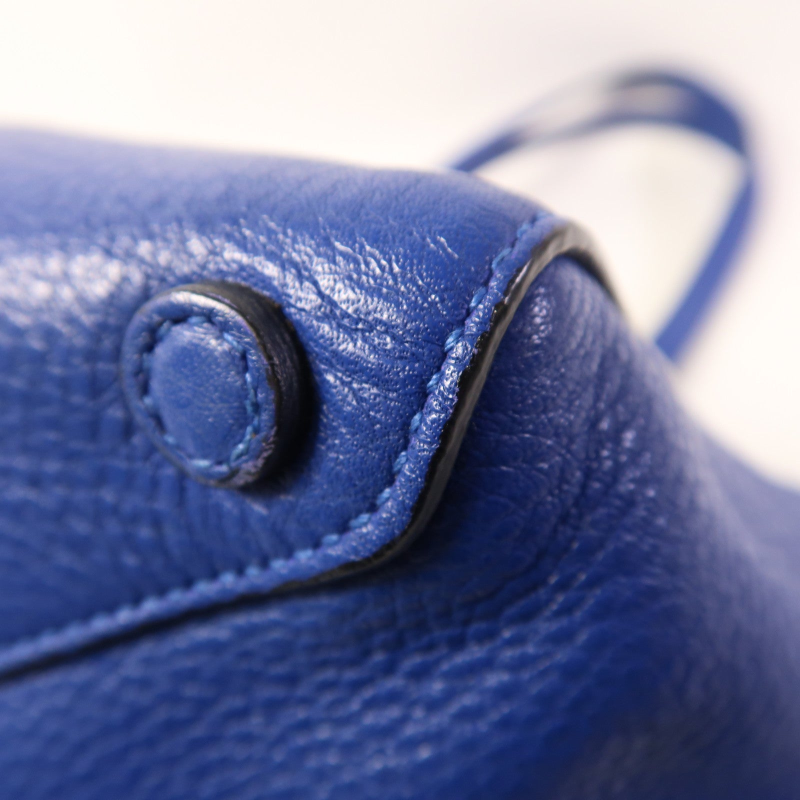 PRADA 牛皮皮革Tote Bag金扣肩背袋