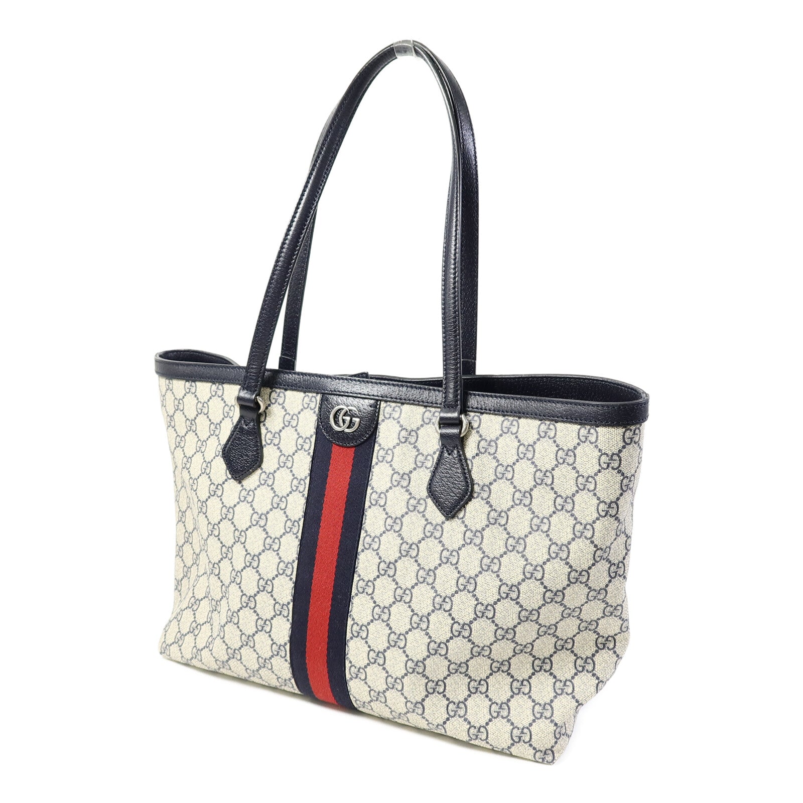 GUCCI 塗層帆布Ophidia Medium GG Supreme Tote Bag手挽袋