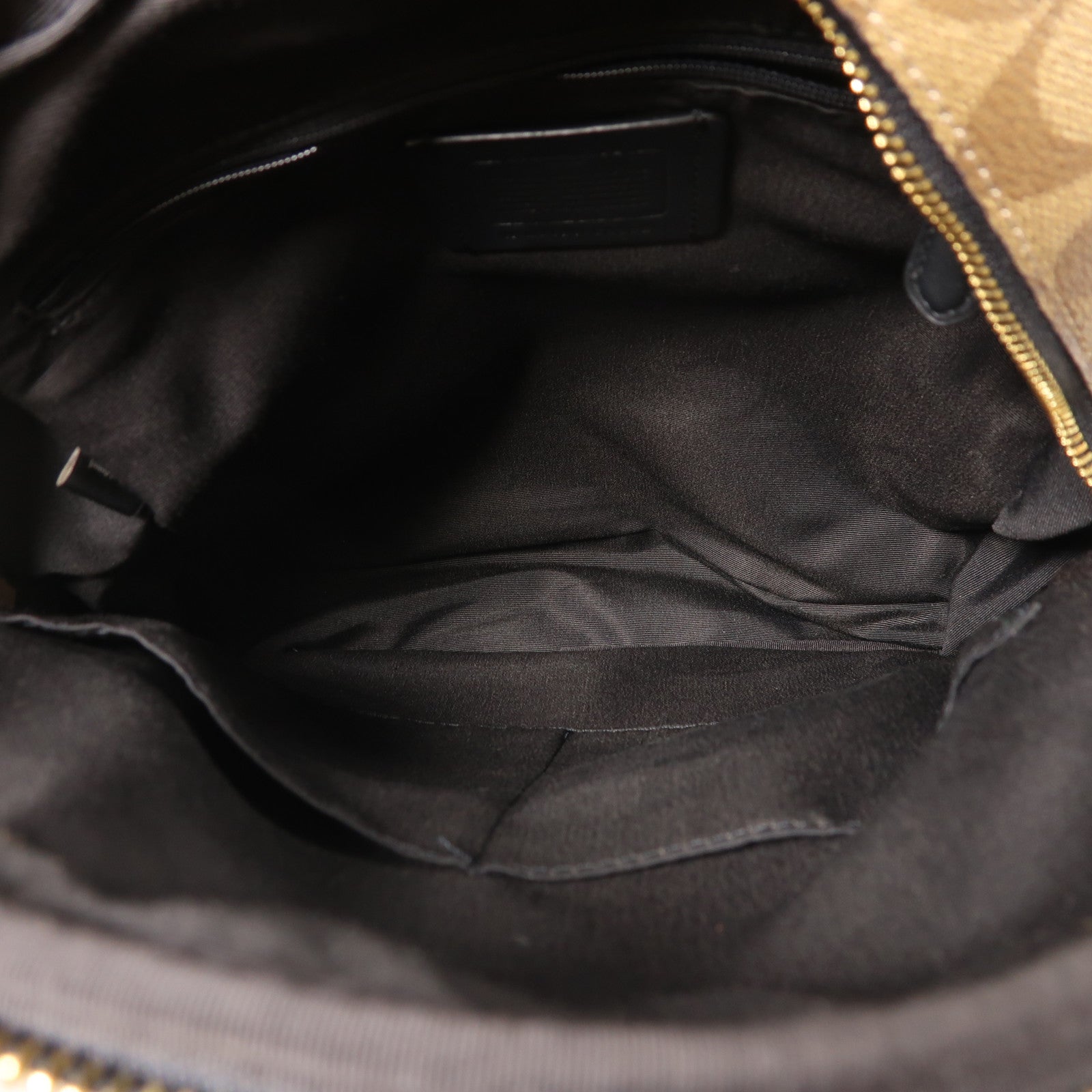 COACH 塗層帆布Backpack金扣背包