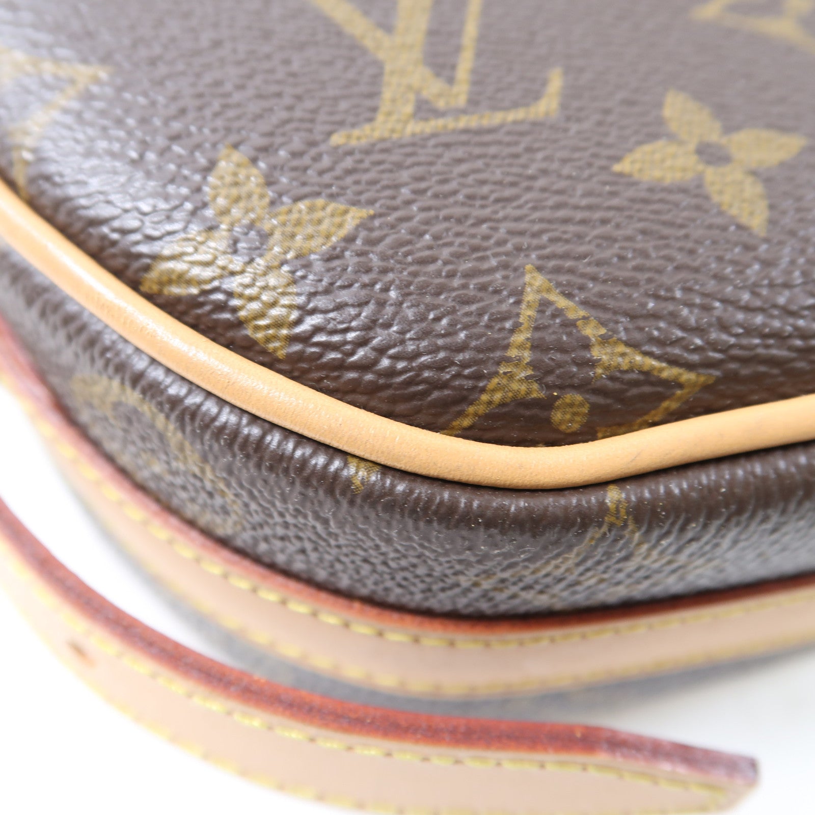 LOUIS VUITTON 【激減優惠】Monogram Boite Chapeau Souple MM金扣肩背袋啡色