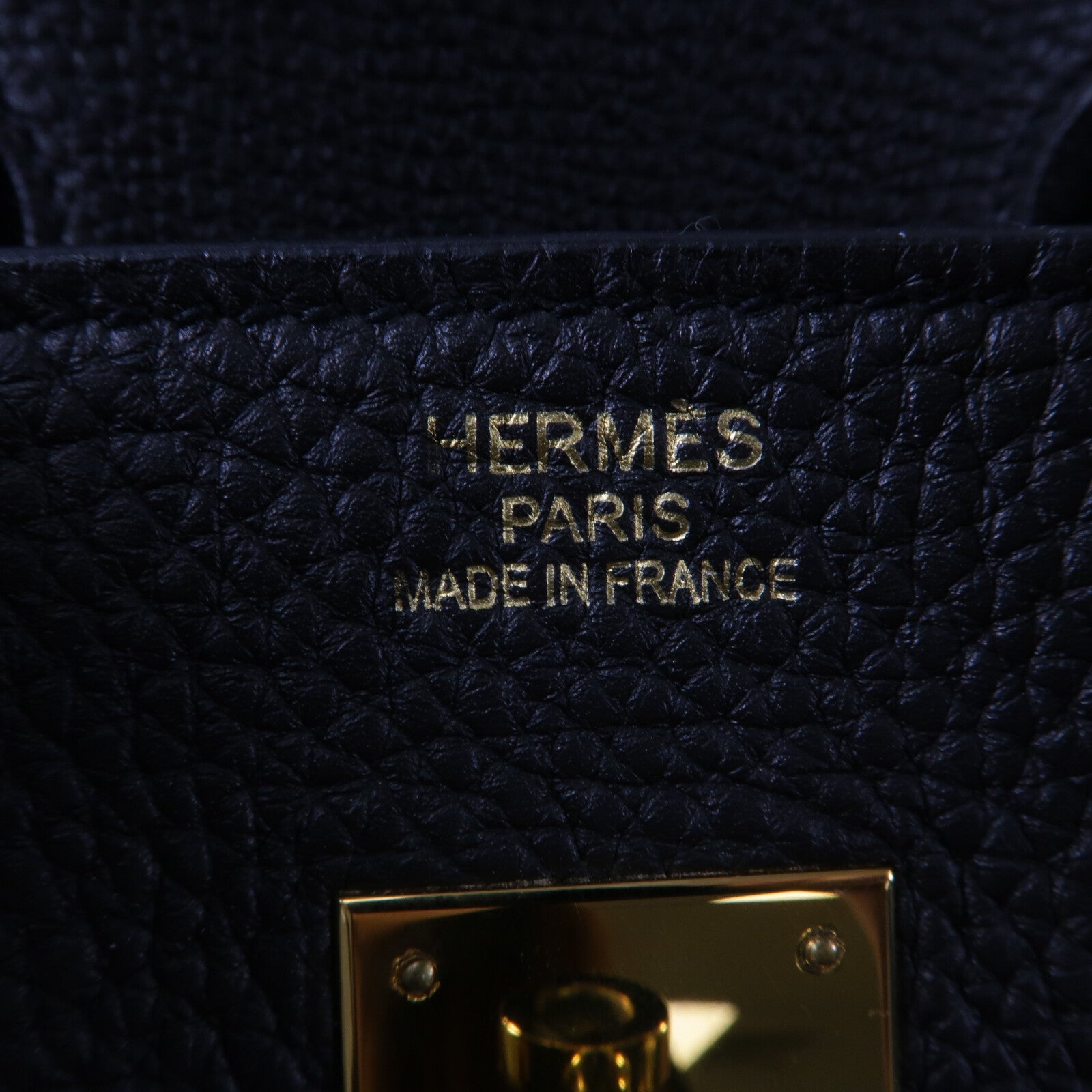 HERMES Togo皮革Birkin 35手挽袋Noir