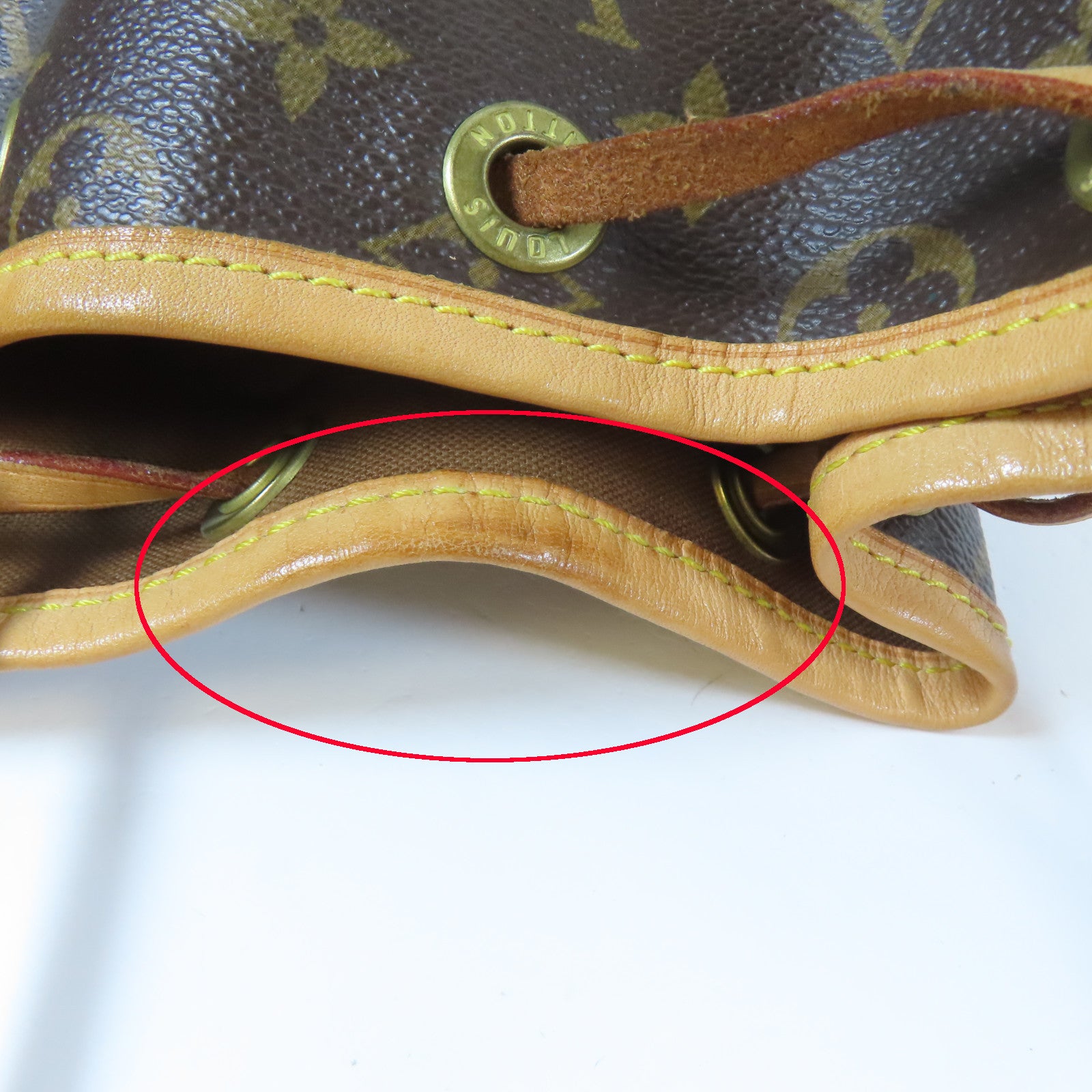 LOUIS VUITTON Monogram Noe金扣肩背袋啡色