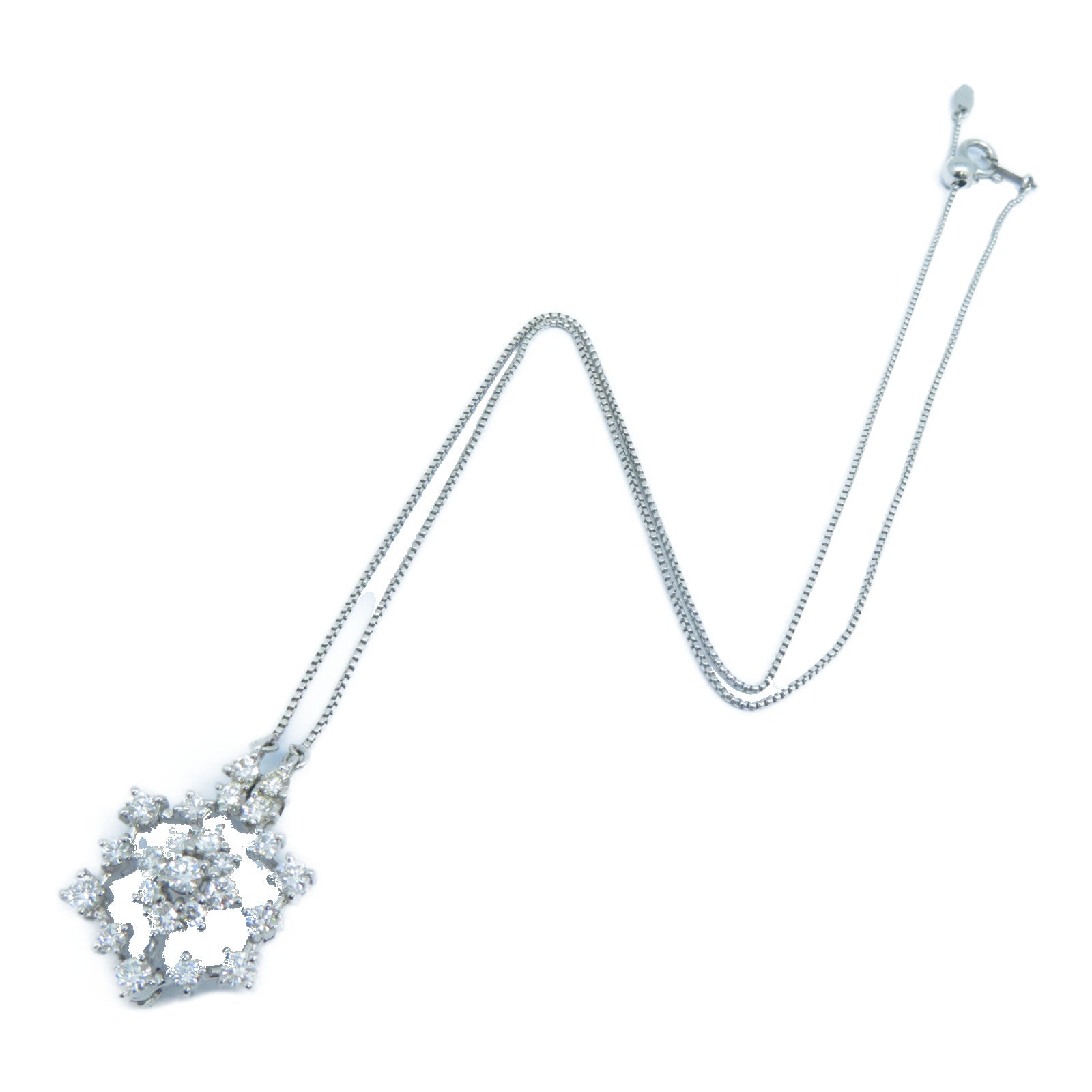 JEWELRY 【激減優惠】PT900鉑金1.00ct Diamond Necklace鑽石項鍊