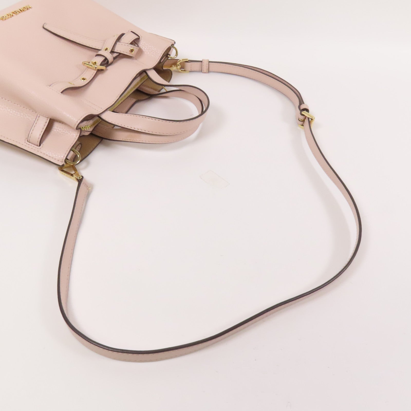 Michael Kors 牛皮皮革Shoulder Bag金扣手挽肩背兩用袋