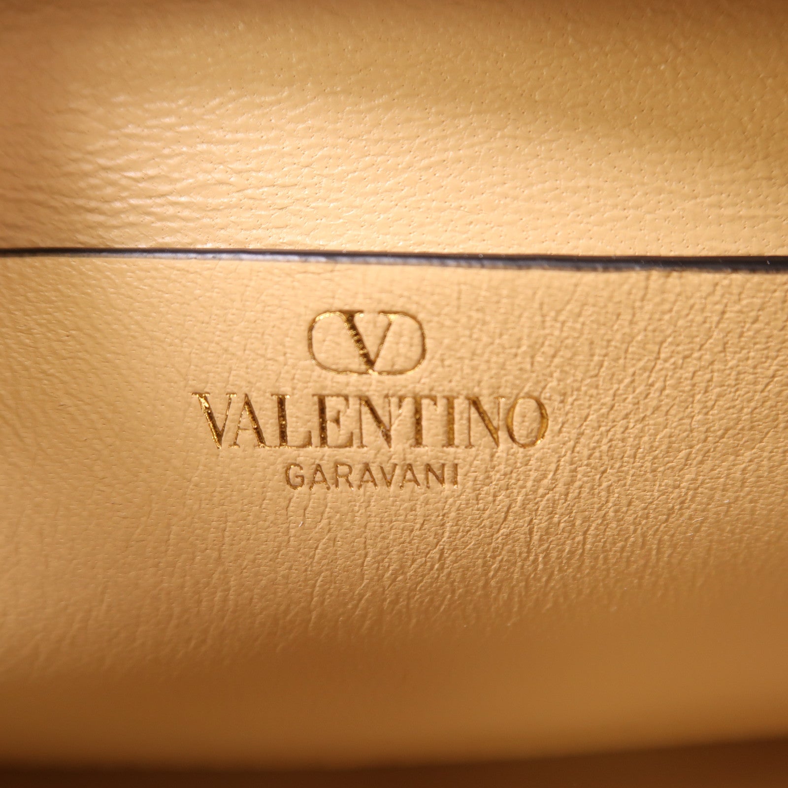 Valentino GHW Vlogo Moon Small Hobo Bag 2 Way Bag 5W2B0Q42JDKGH9 Calfskin Brown