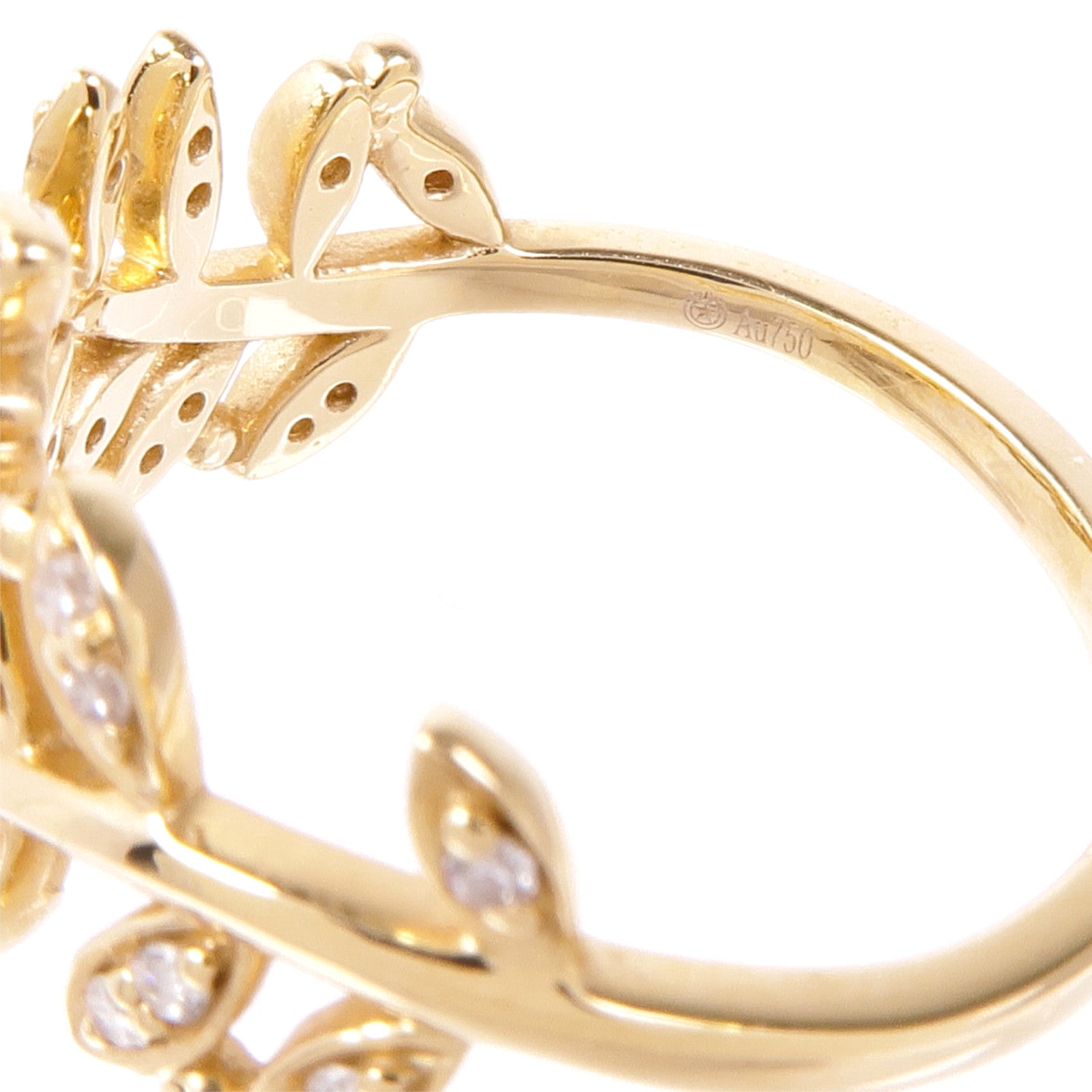 JEWELRY Diamond Ring 18K Yellow Gold US#6.5