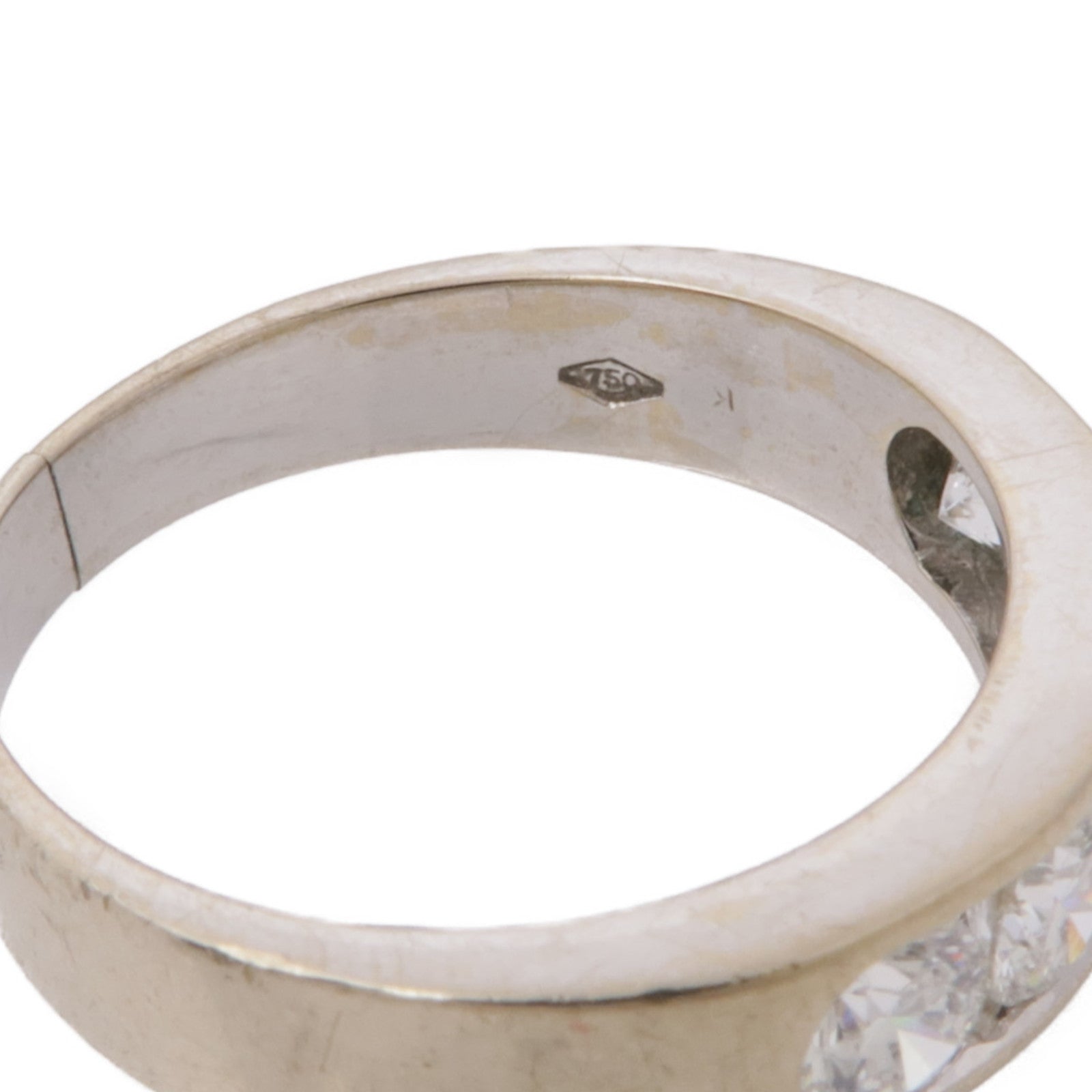 JEWELRY 18K白金Diamond Ring鑽石戒指US#7.25