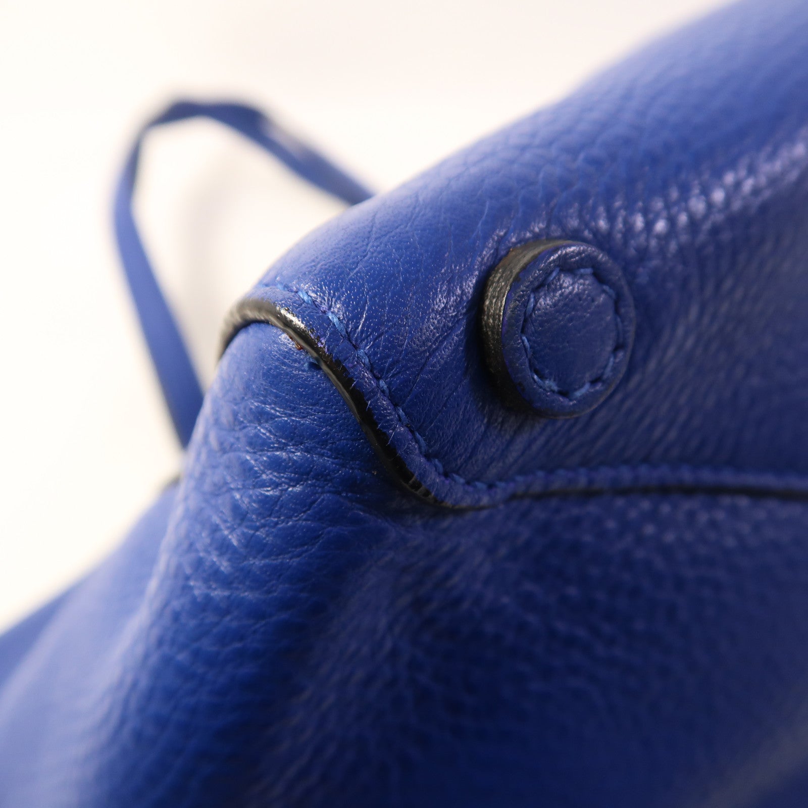 PRADA 牛皮皮革Tote Bag金扣肩背袋