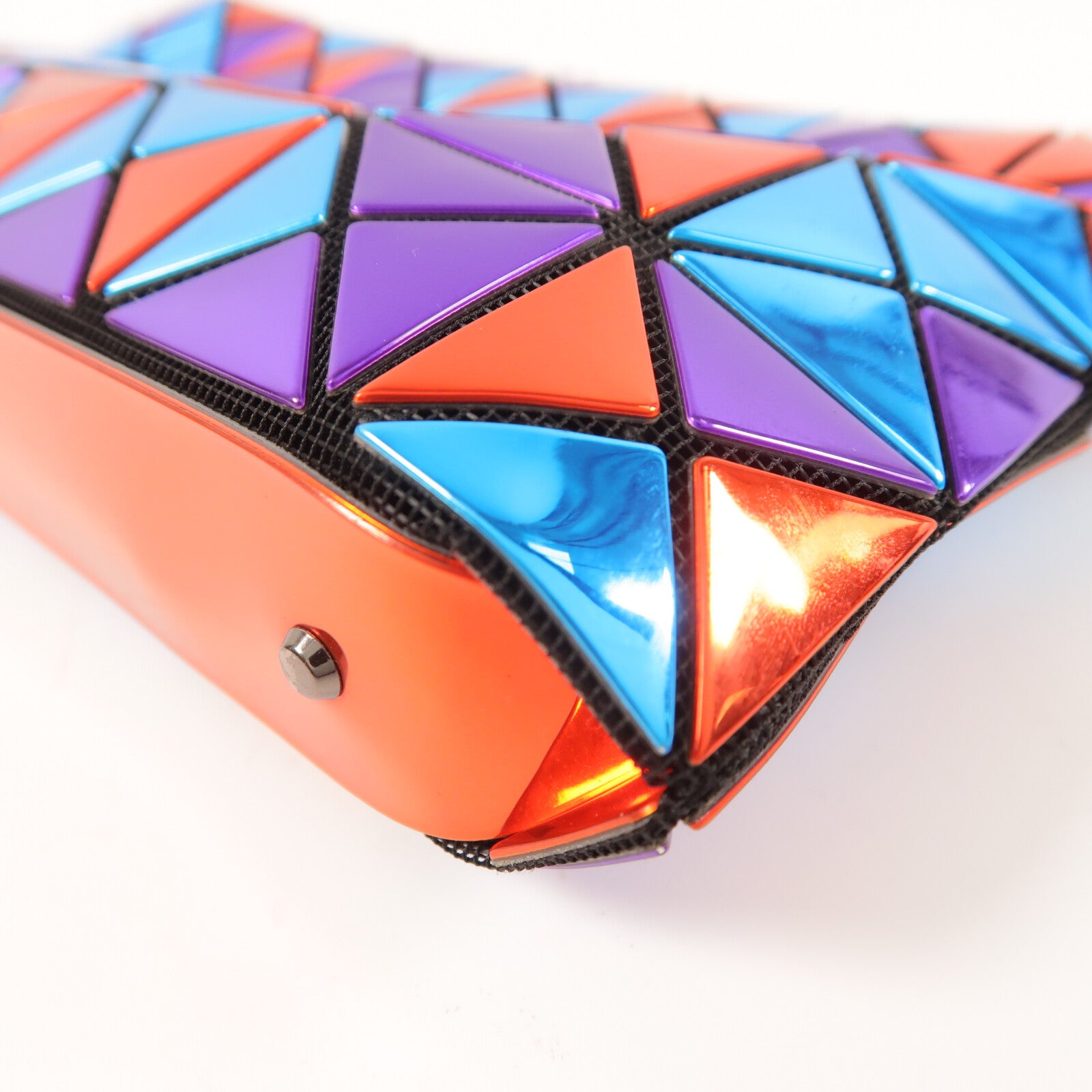 BAO BAO ISSEYMIYAKE PVC Chain Shoulder鏈帶肩背袋