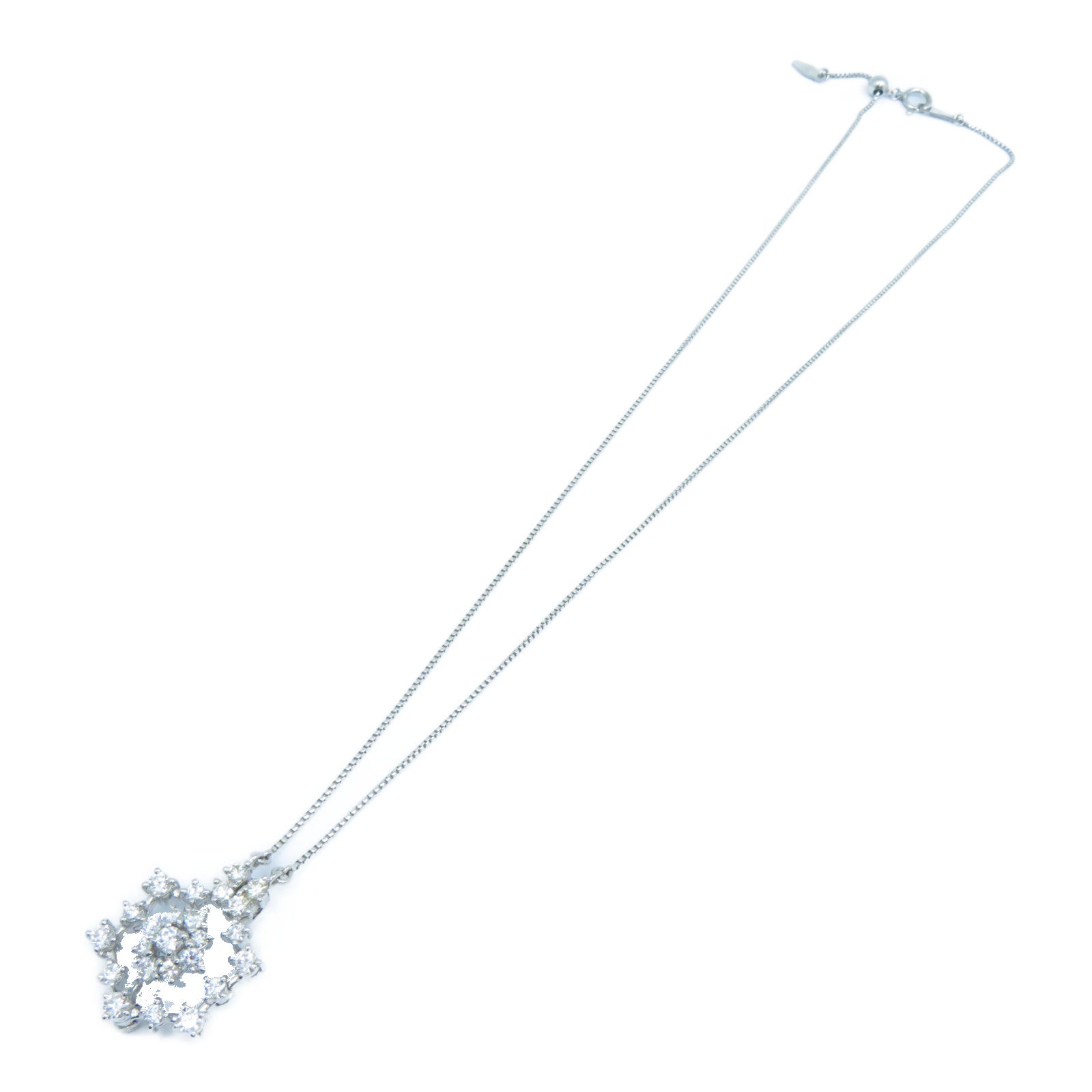 JEWELRY 【激減優惠】PT900鉑金1.00ct Diamond Necklace鑽石項鍊