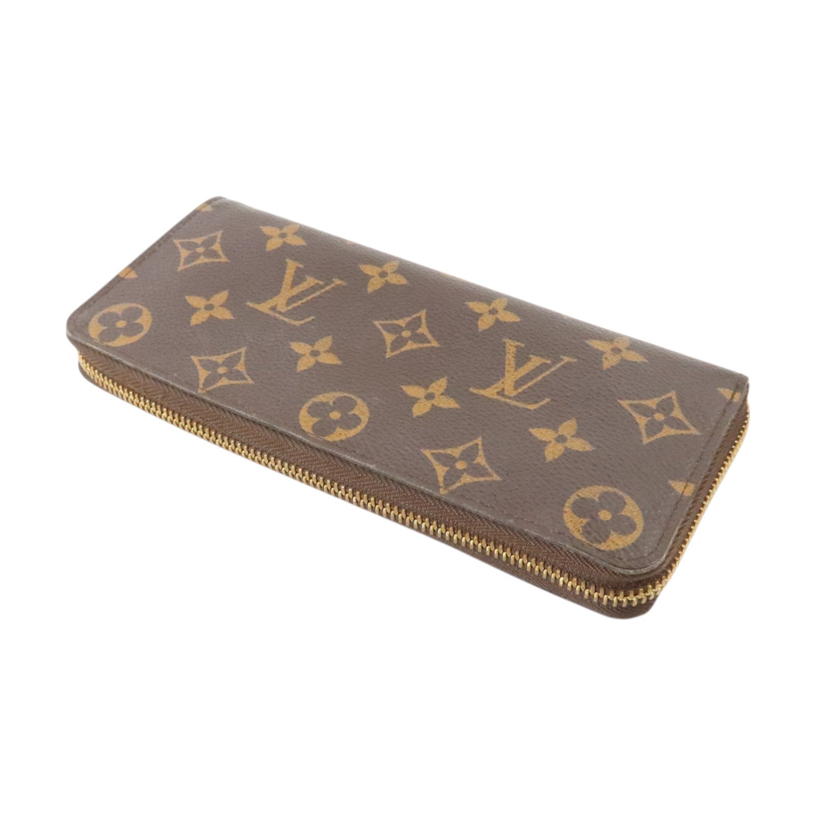LOUIS VUITTON Monogram Clemence Wallet金扣長錢包
