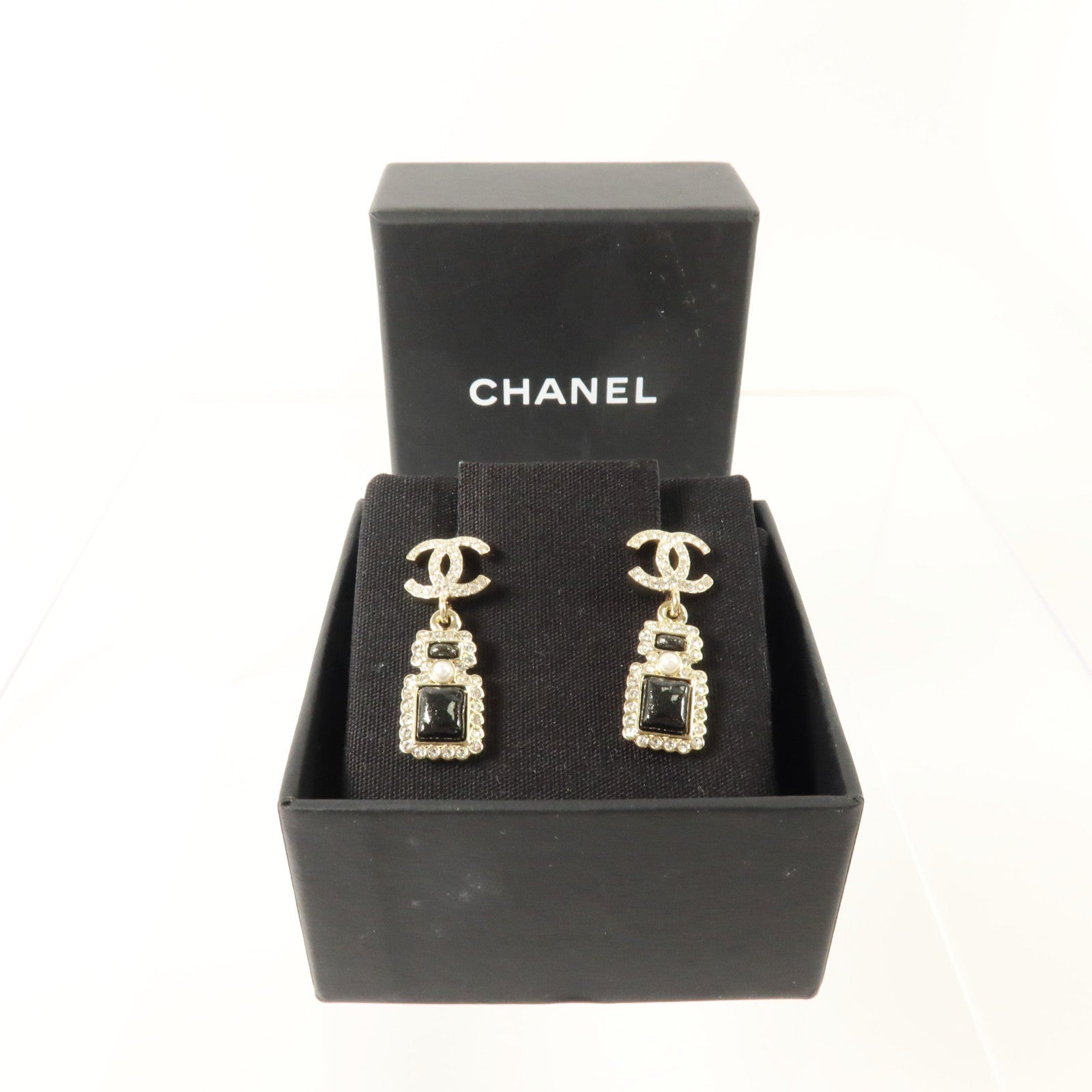 CHANEL PVC/金屬Earrings耳環