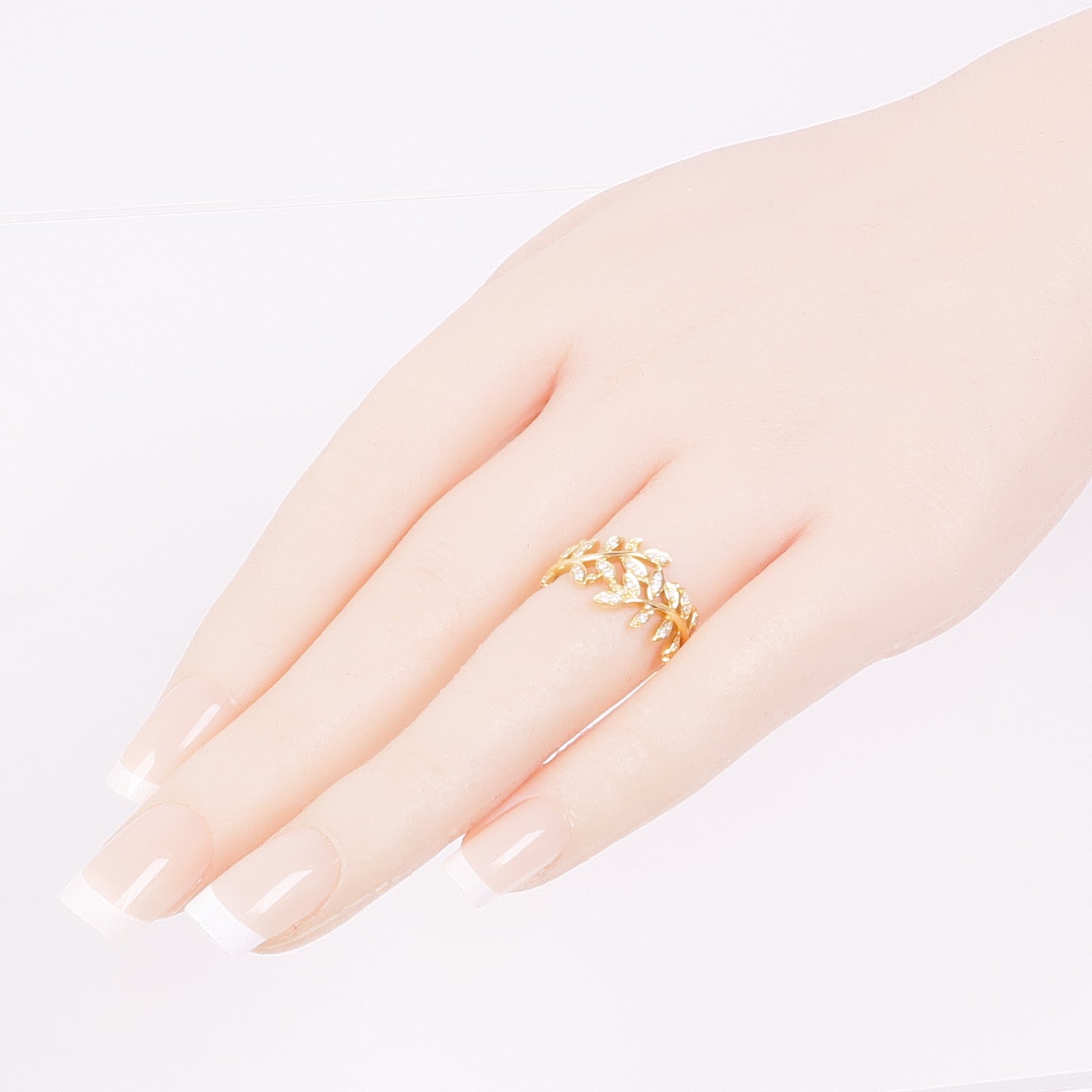 JEWELRY Diamond Ring 18K Yellow Gold US#6.5