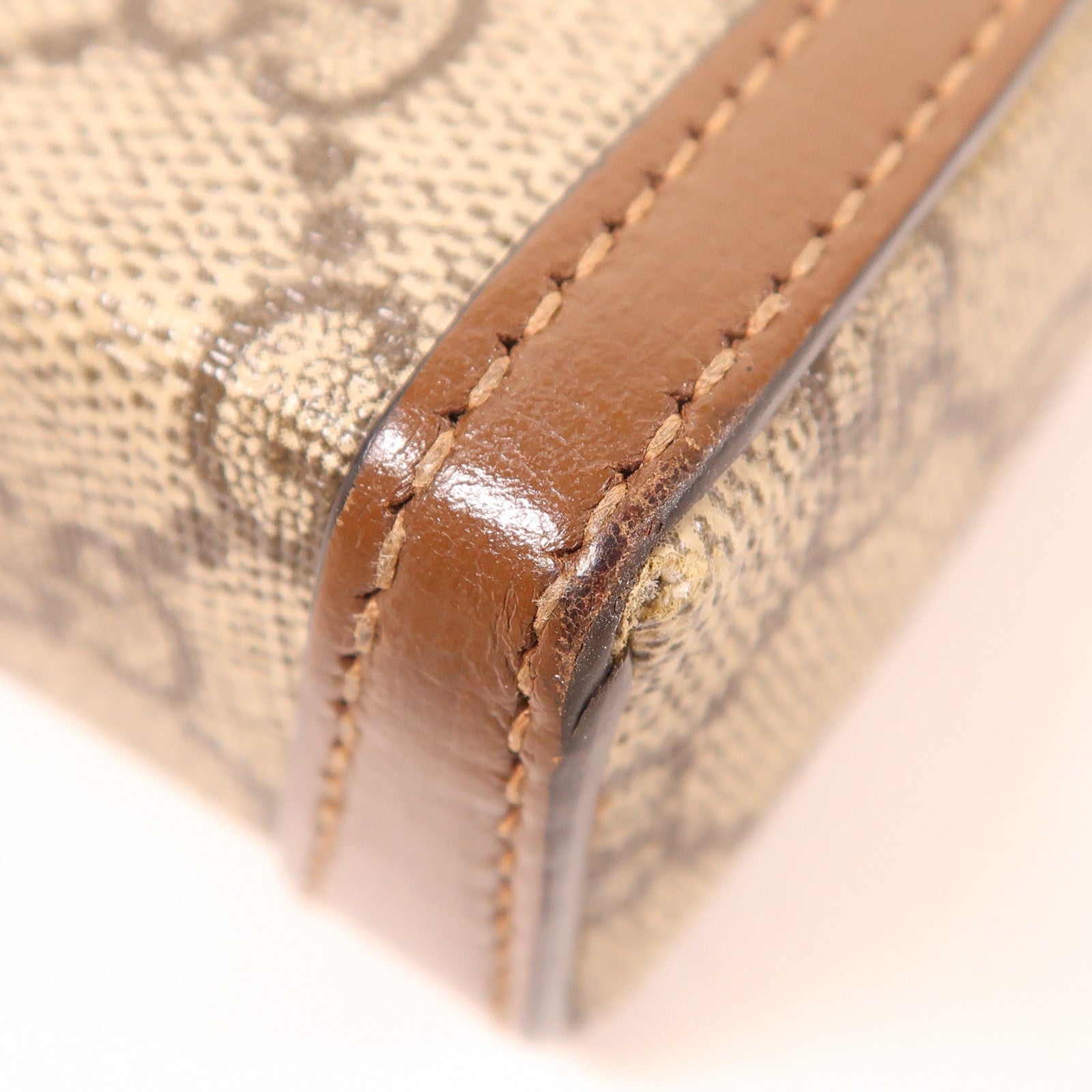 GUCCI 塗層帆布Horsebit 1955 Phone Bag肩背袋