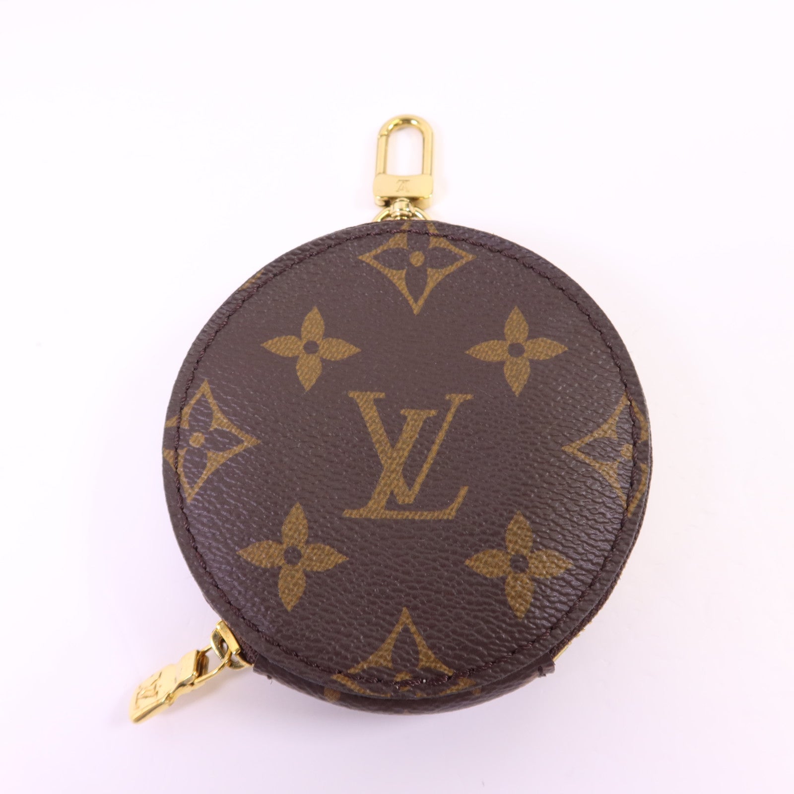 LOUIS VUITTON Monogram Multi Pochette Accessories金扣鏈帶手挽肩背兩用袋