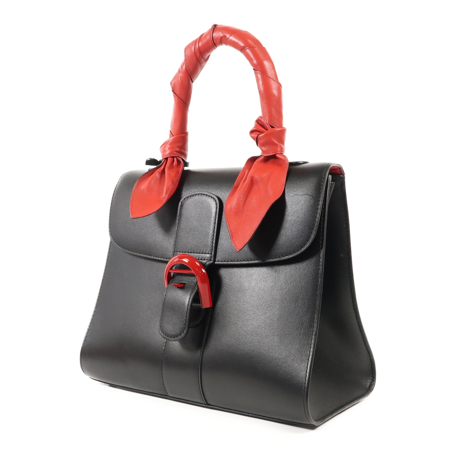 Delvaux 牛皮皮革Brillant MM手挽肩背兩用袋