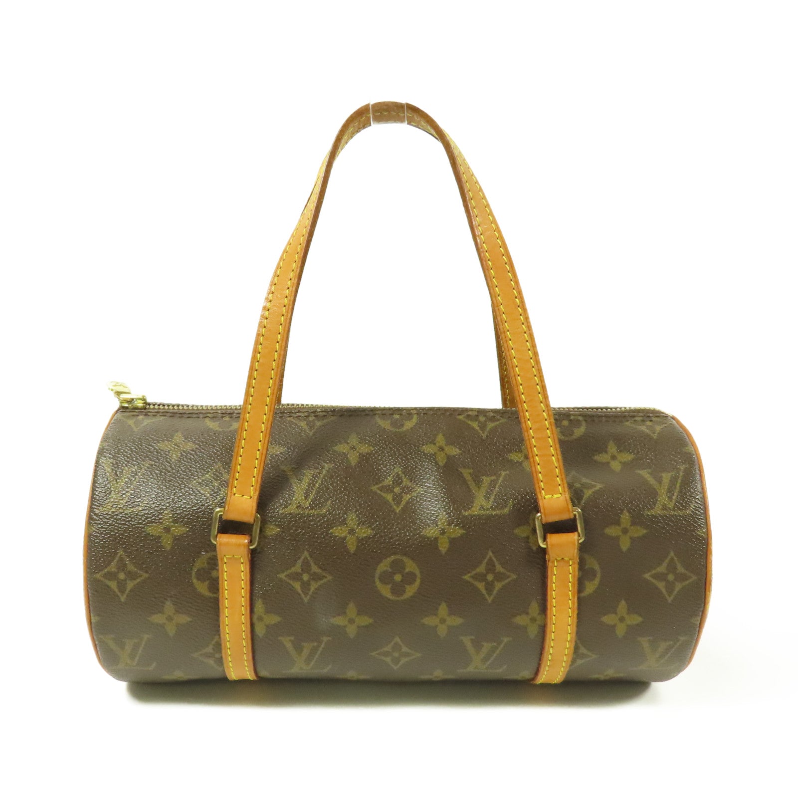 LOUIS VUITTON Monogram Papillon PM金扣手挽袋