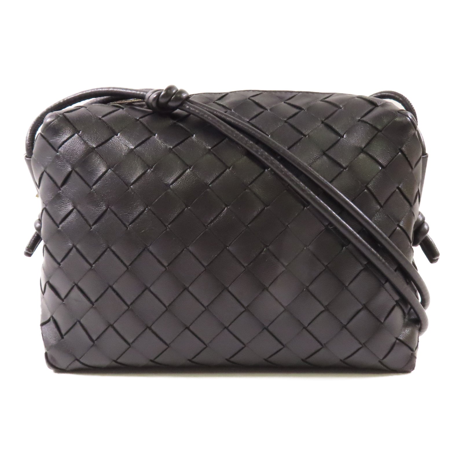 BOTTEGA VENETA 牛皮皮革Shoulder Bag金扣肩背袋