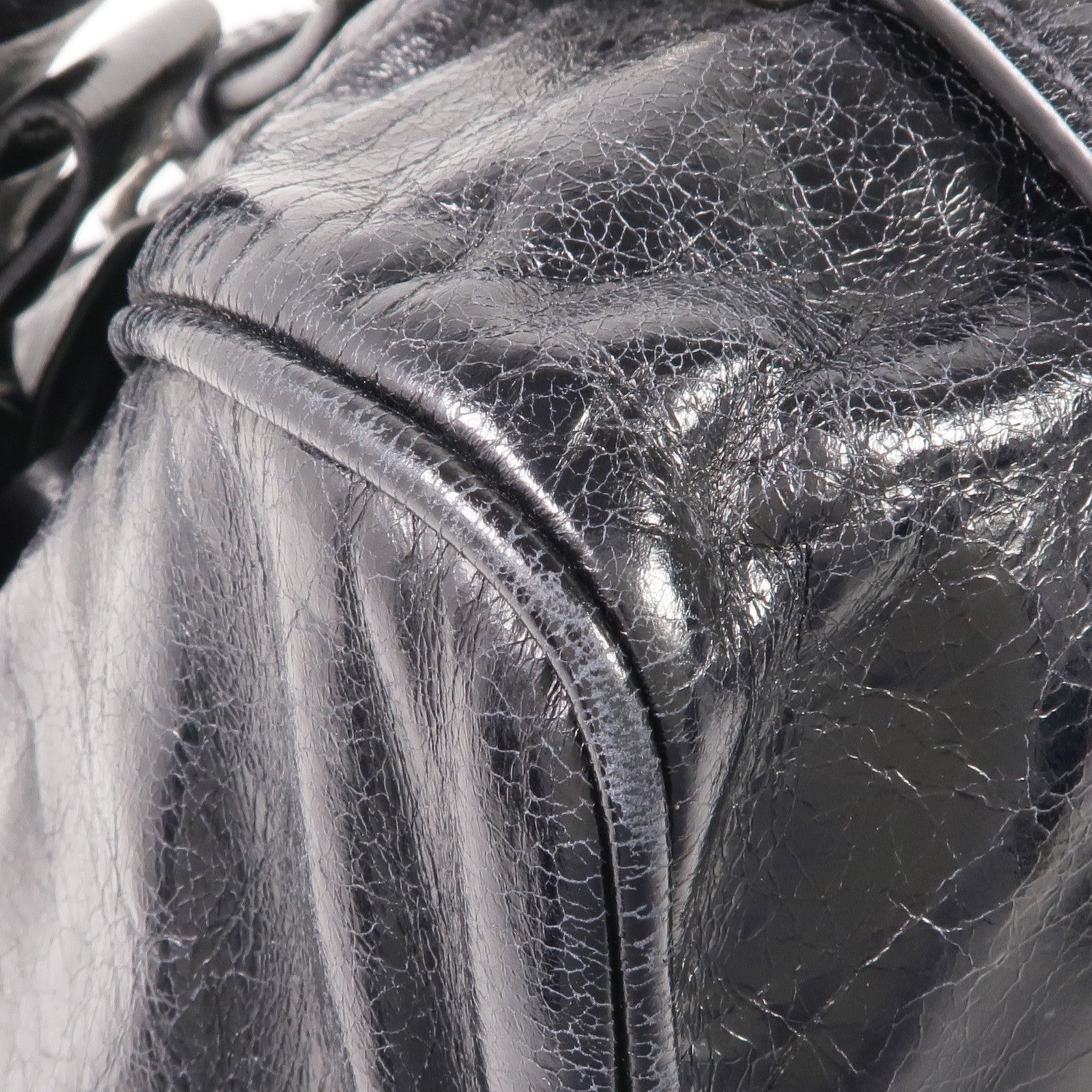 Miu Miu 牛皮皮革2 Way Shoulder銀扣手挽肩背兩用袋