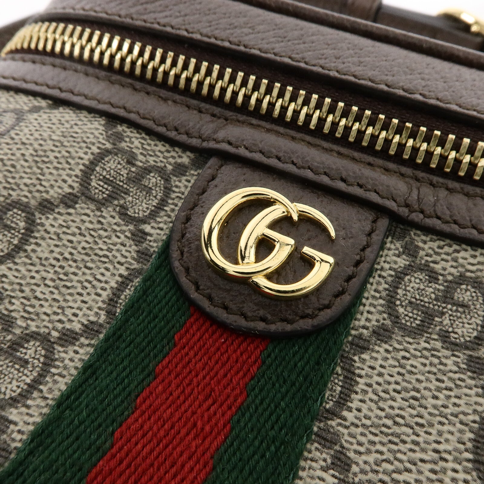 GUCCI 塗層帆布Ophidia GG Supreme肩背袋