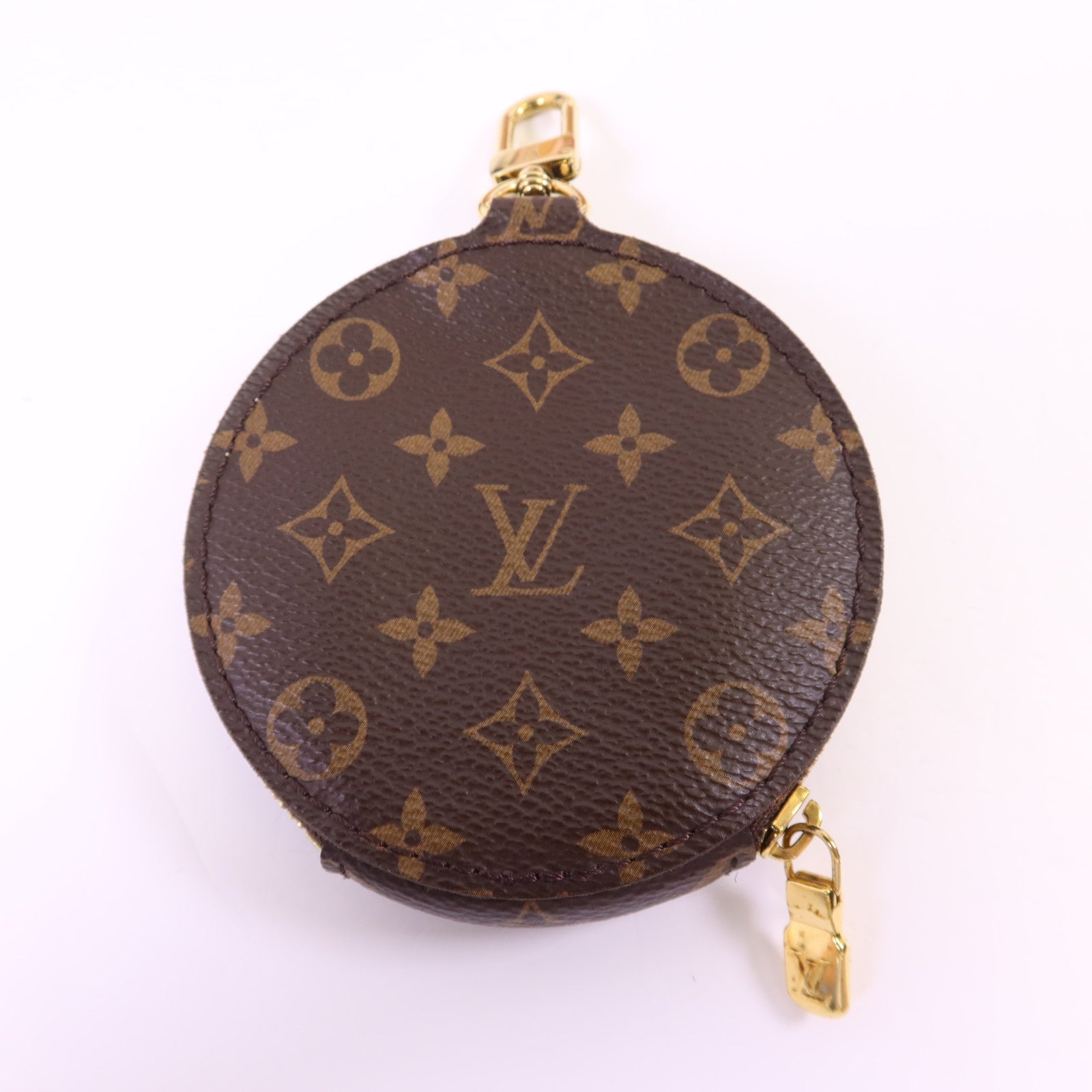 LOUIS VUITTON Monogram Multi Pochette Accessories金扣鏈帶手挽肩背兩用袋
