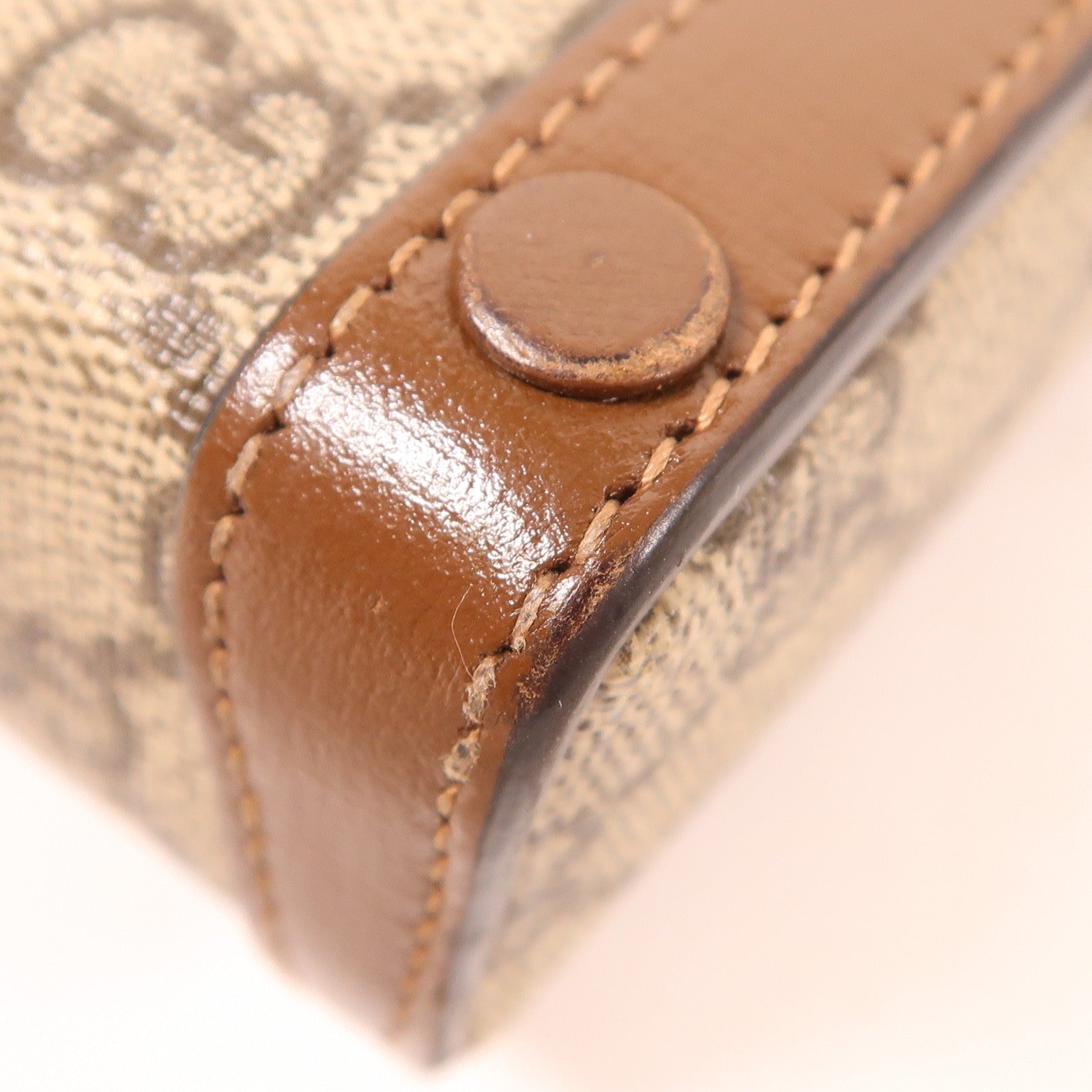 GUCCI 塗層帆布Horsebit 1955 Phone Bag肩背袋