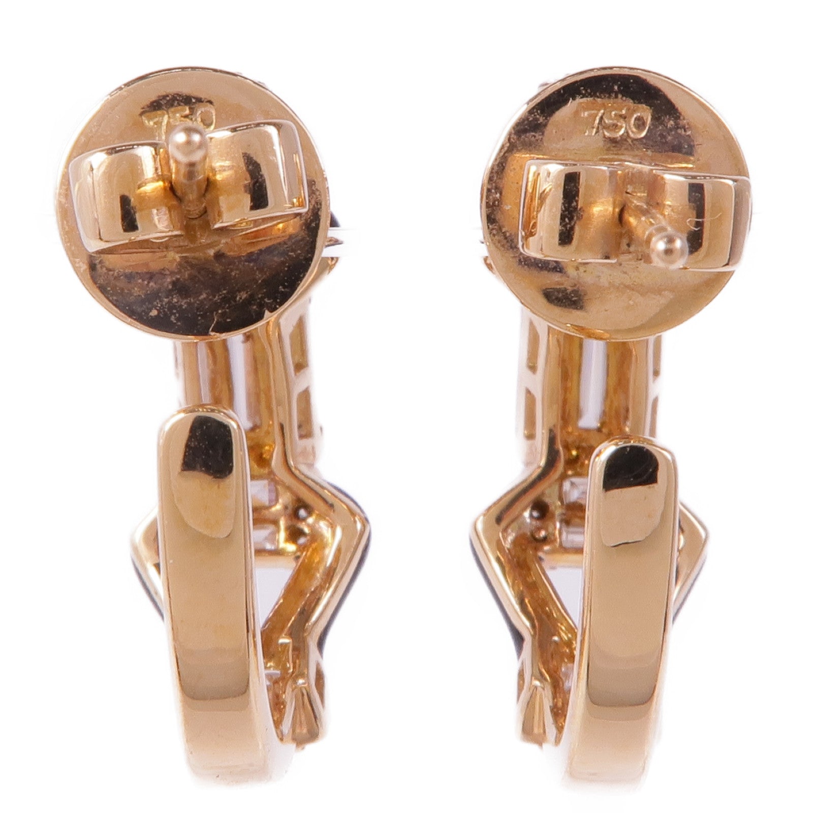 JEWELRY 18K玫瑰金Diamond Earrings鑽石耳環
