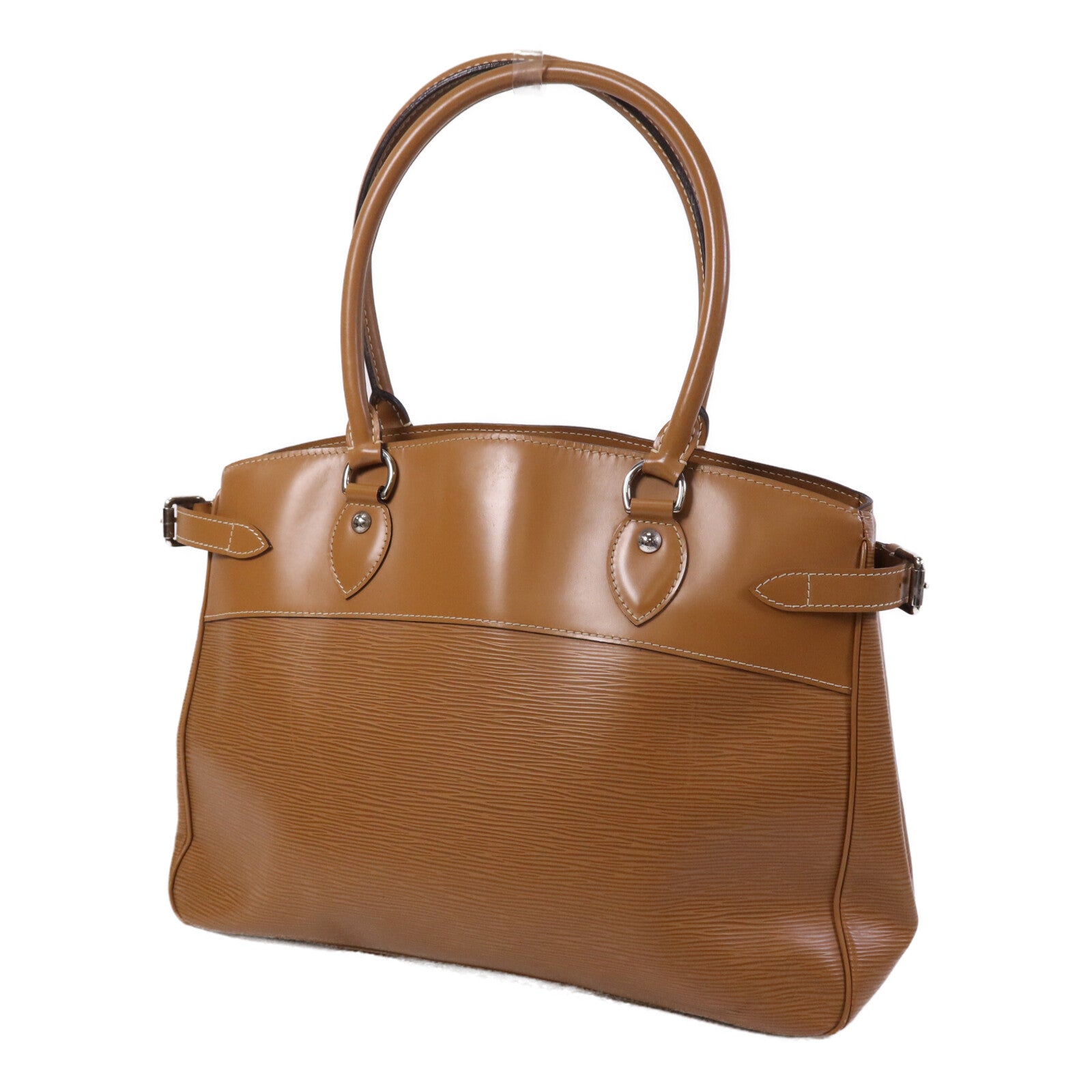 LOUIS VUITTON Epi Passy GM銀扣手挽袋