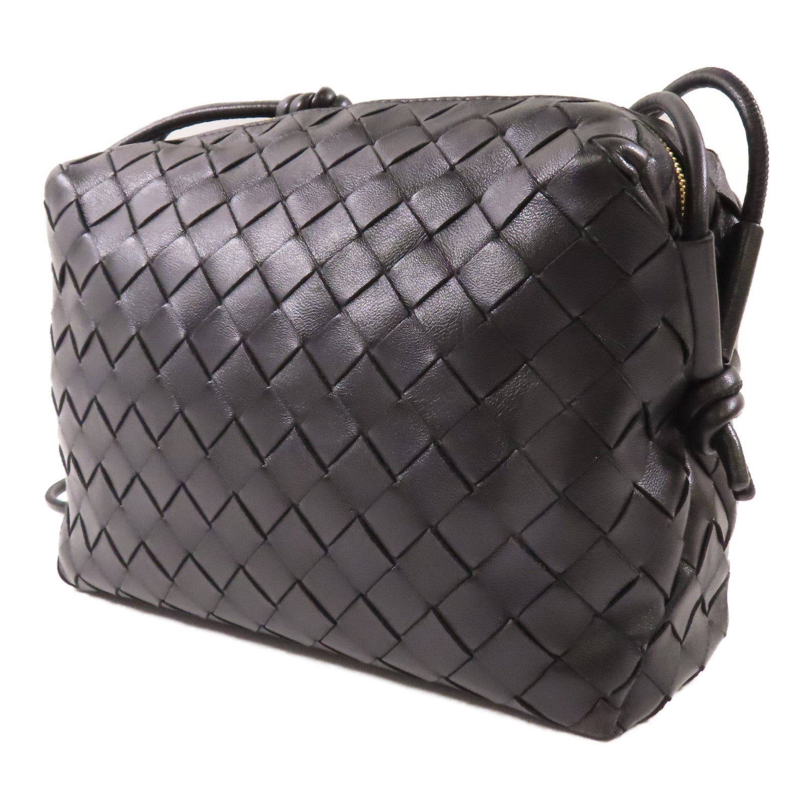 BOTTEGA VENETA 牛皮皮革Shoulder Bag金扣肩背袋