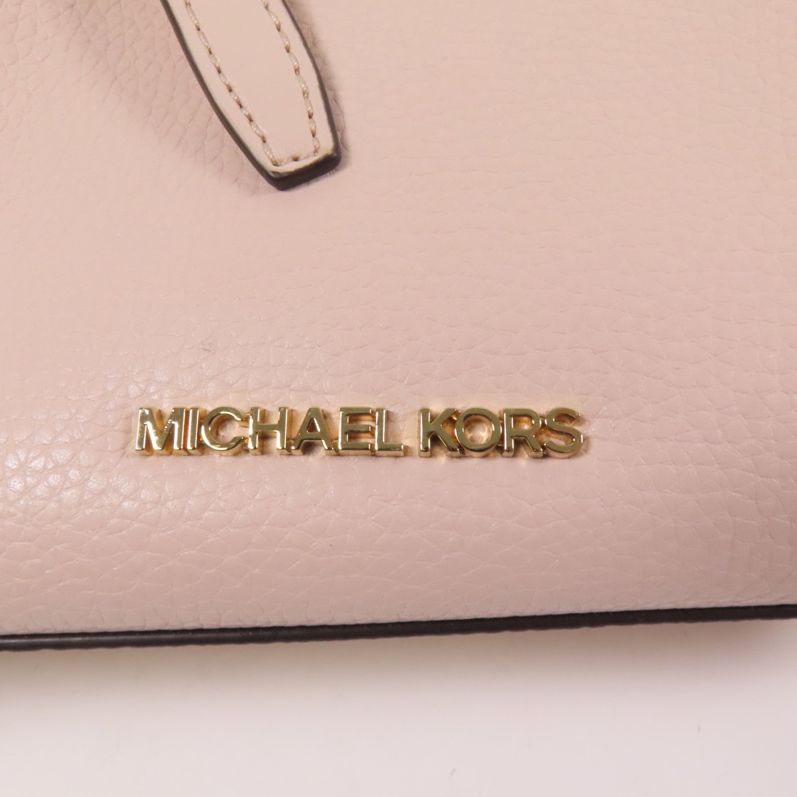 Michael Kors 牛皮皮革Shoulder Bag金扣手挽肩背兩用袋
