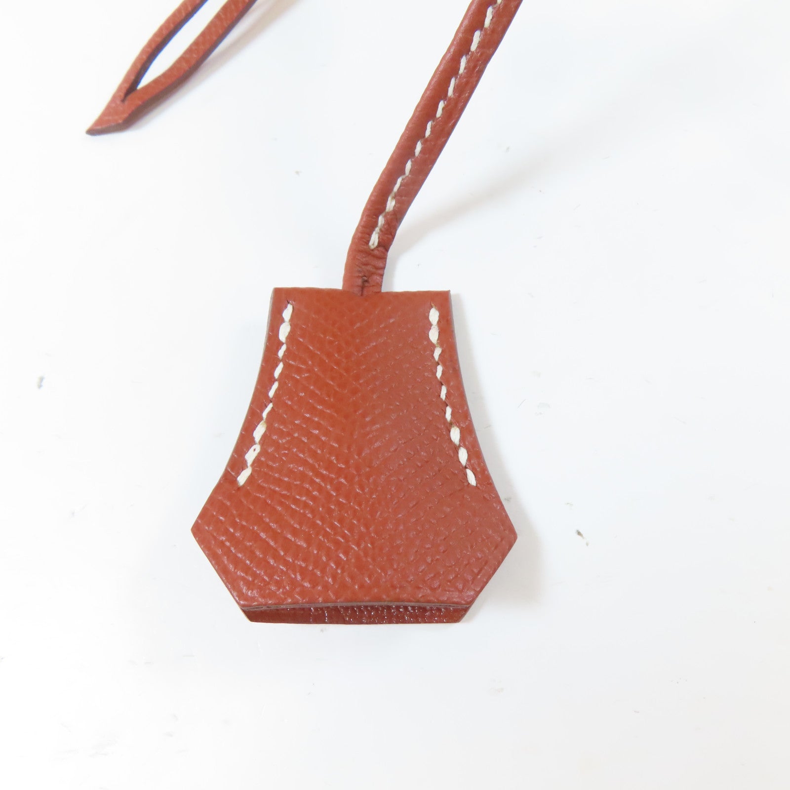 HERMES Veau Epsom皮革Kelly 28銀扣手挽肩背兩用袋Brique/磚塊紅色